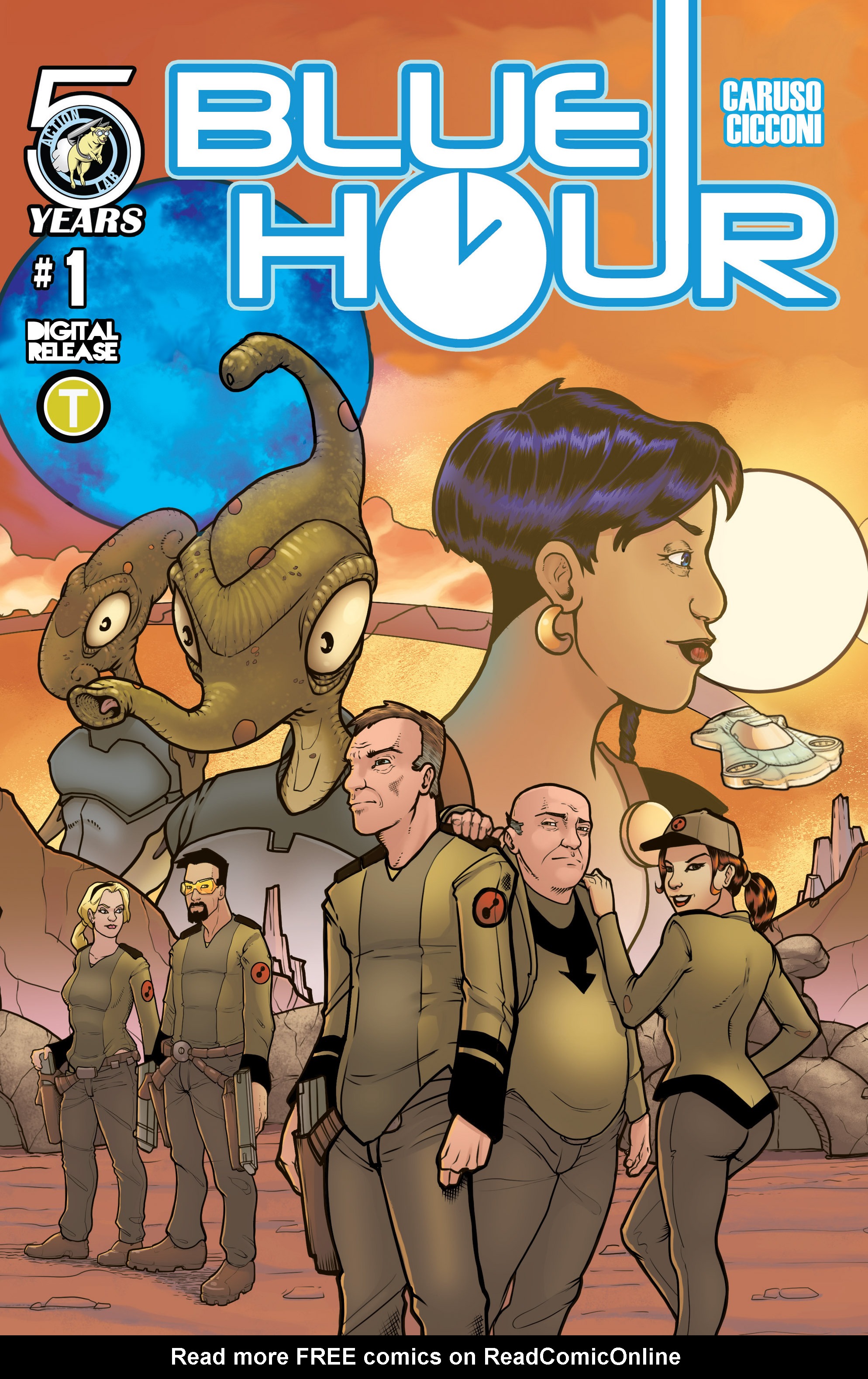 Read online Blue Hour comic -  Issue #1 - 1