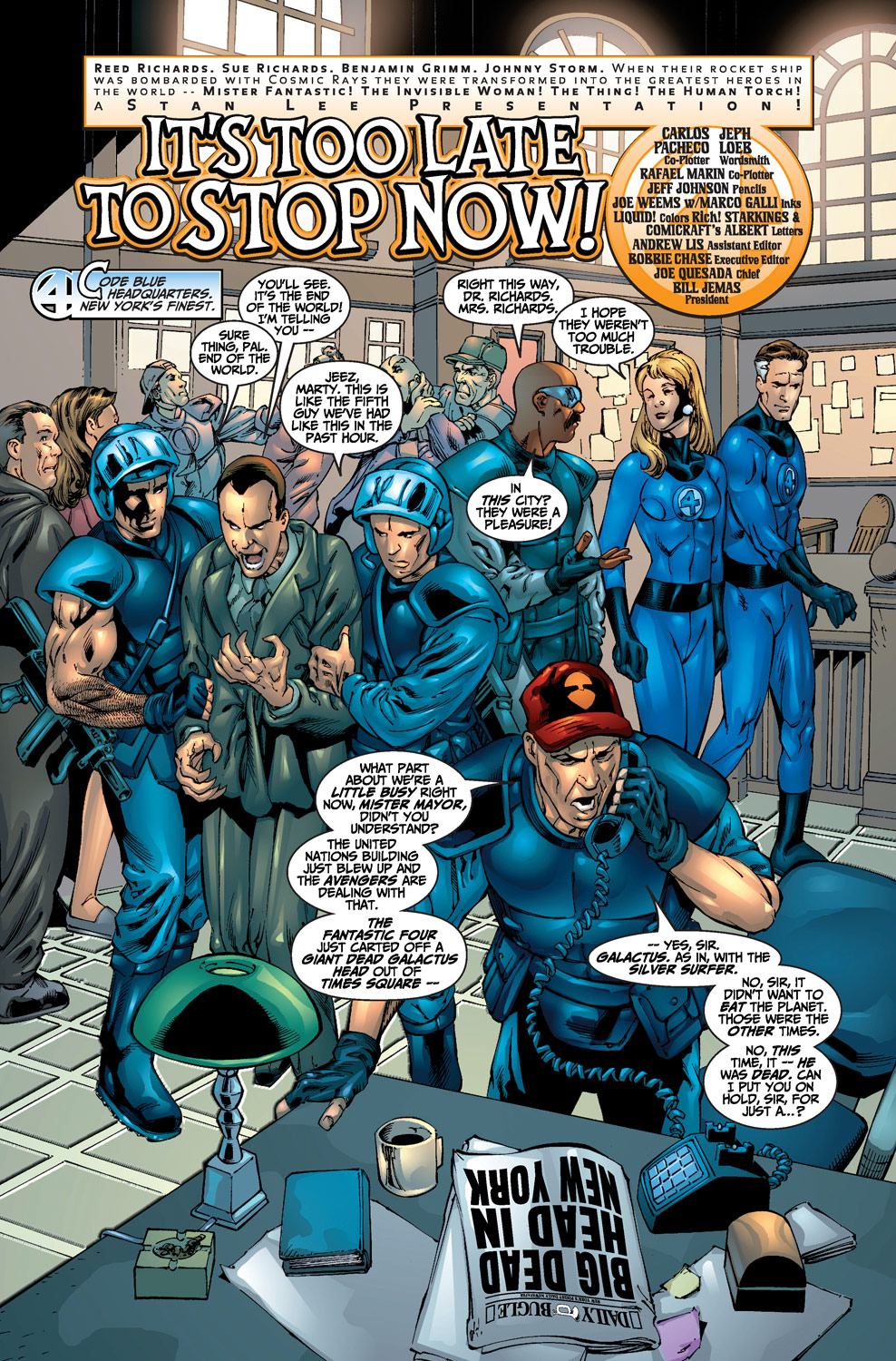 Read online Fantastic Four (1998) comic -  Issue #46 - 2