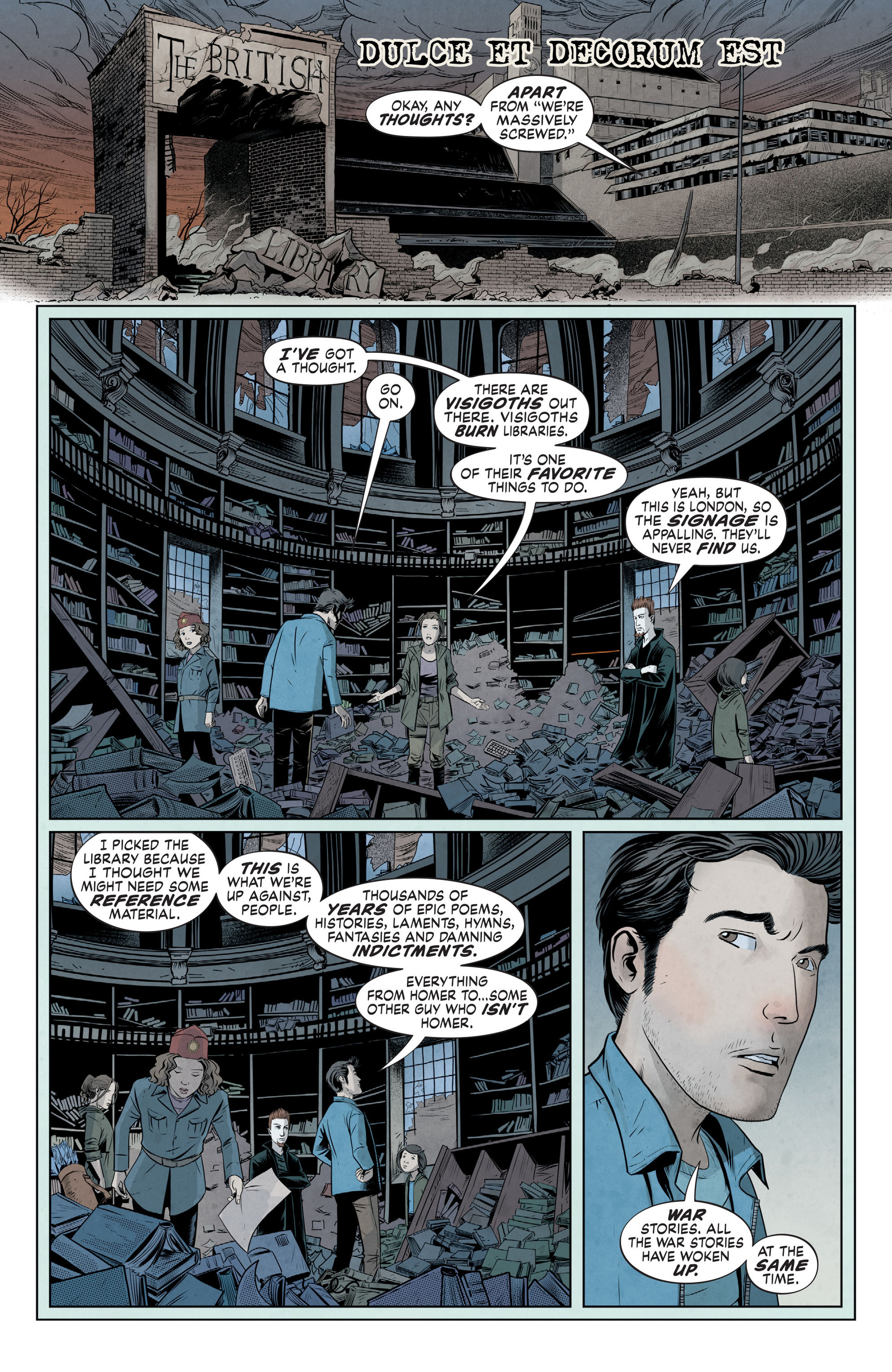 Read online The Unwritten: Apocalypse comic -  Issue #3 - 4