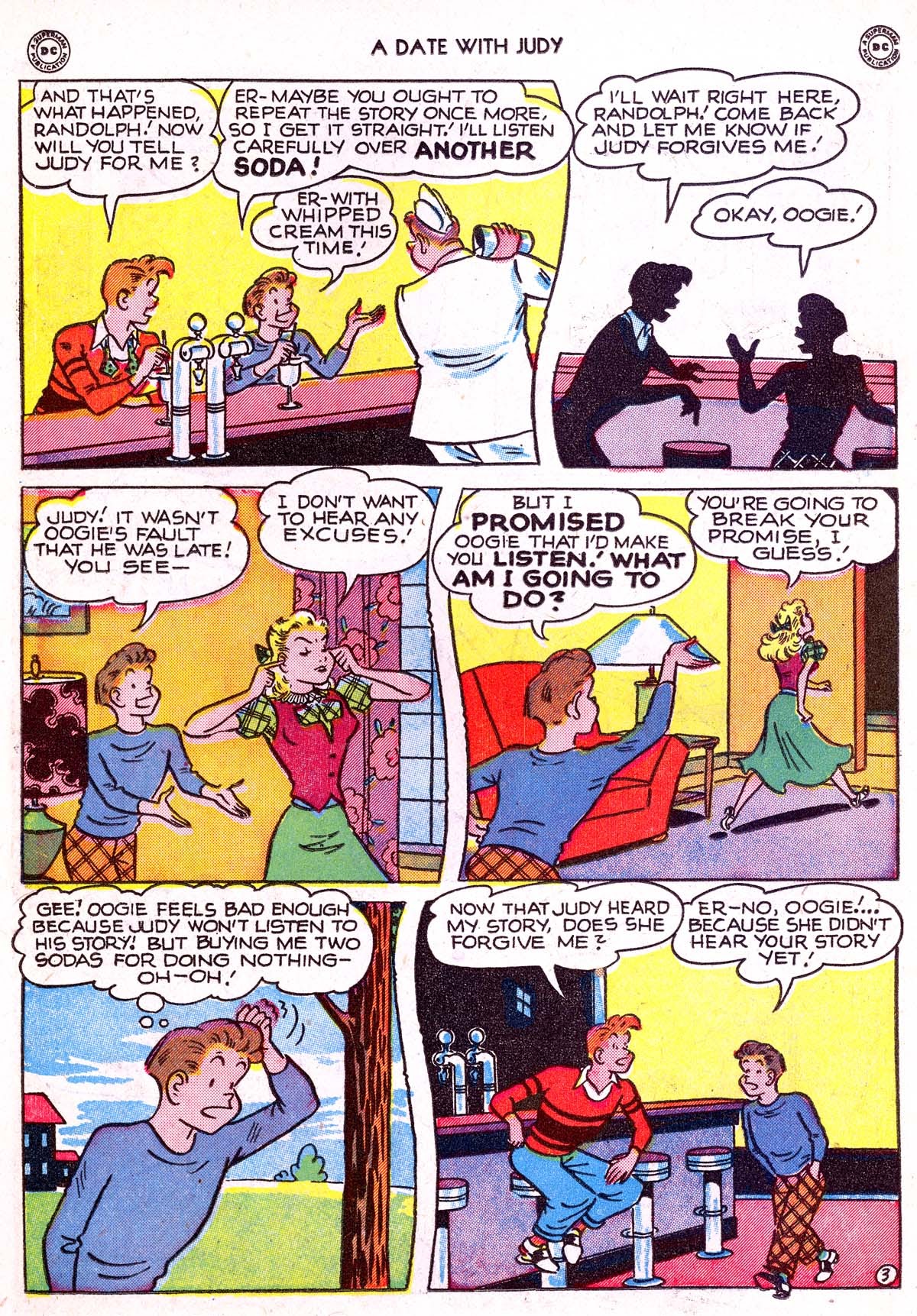 Read online A Date with Judy comic -  Issue #9 - 32