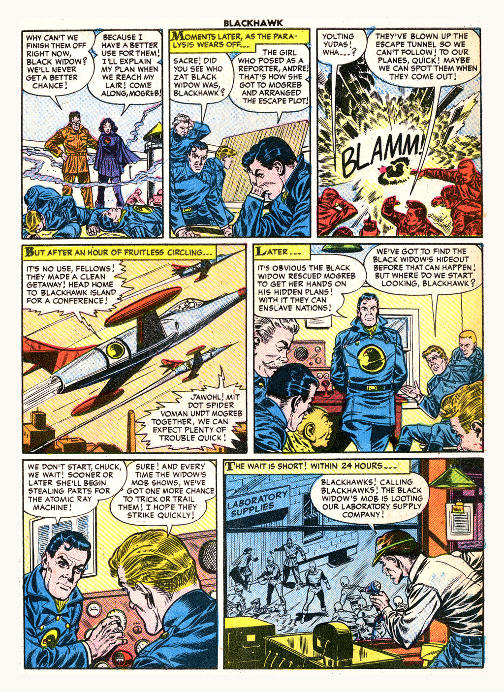 Read online Blackhawk (1957) comic -  Issue #94 - 7