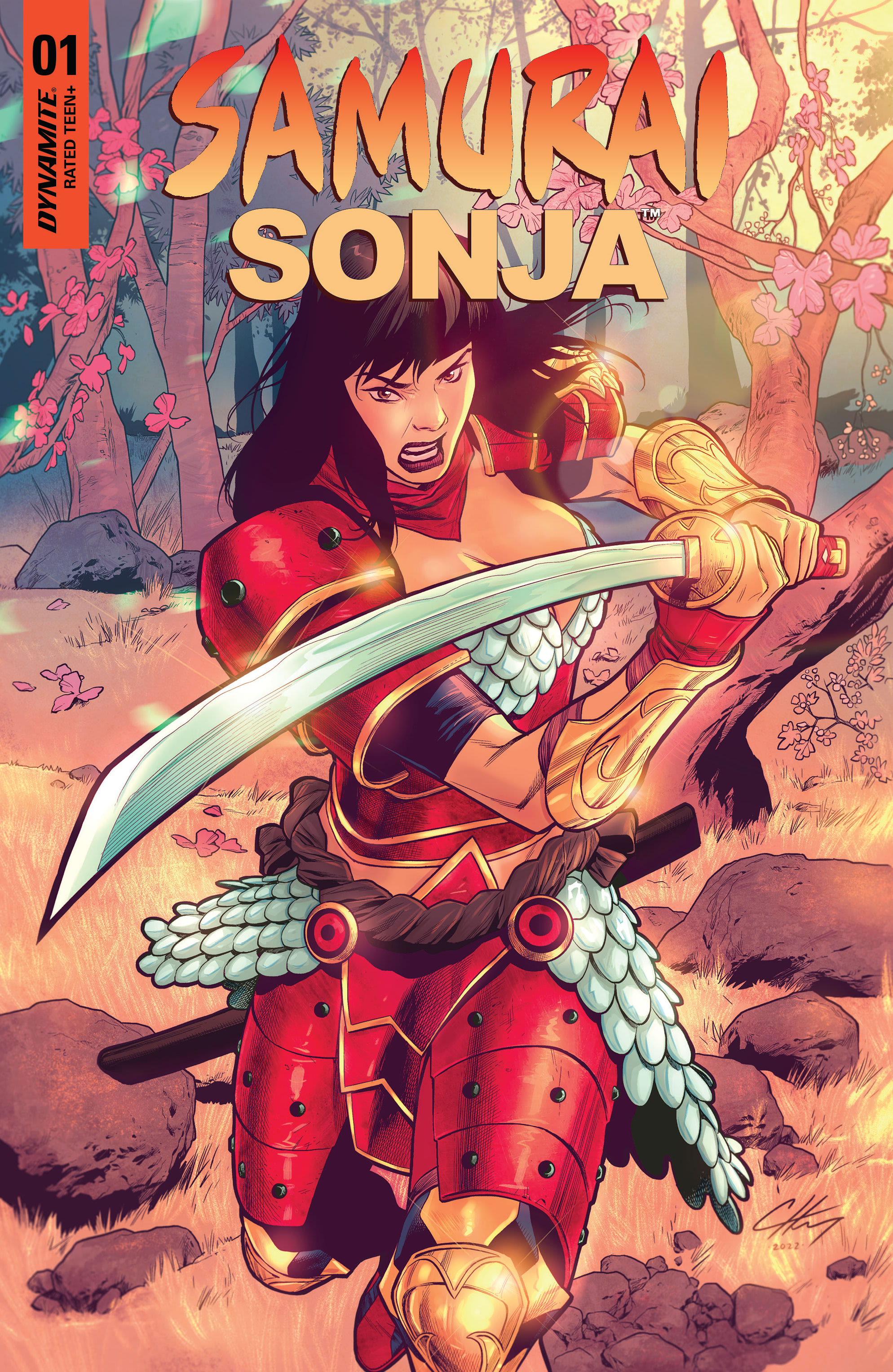 Read online Samurai Sonja comic -  Issue #1 - 3