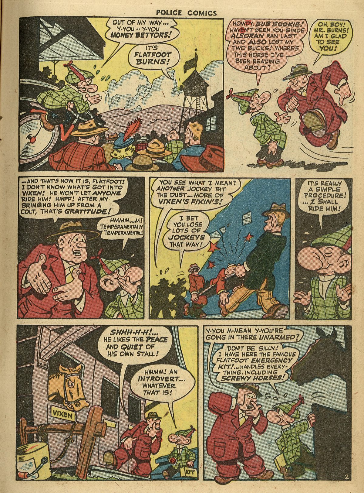 Read online Police Comics comic -  Issue #45 - 19