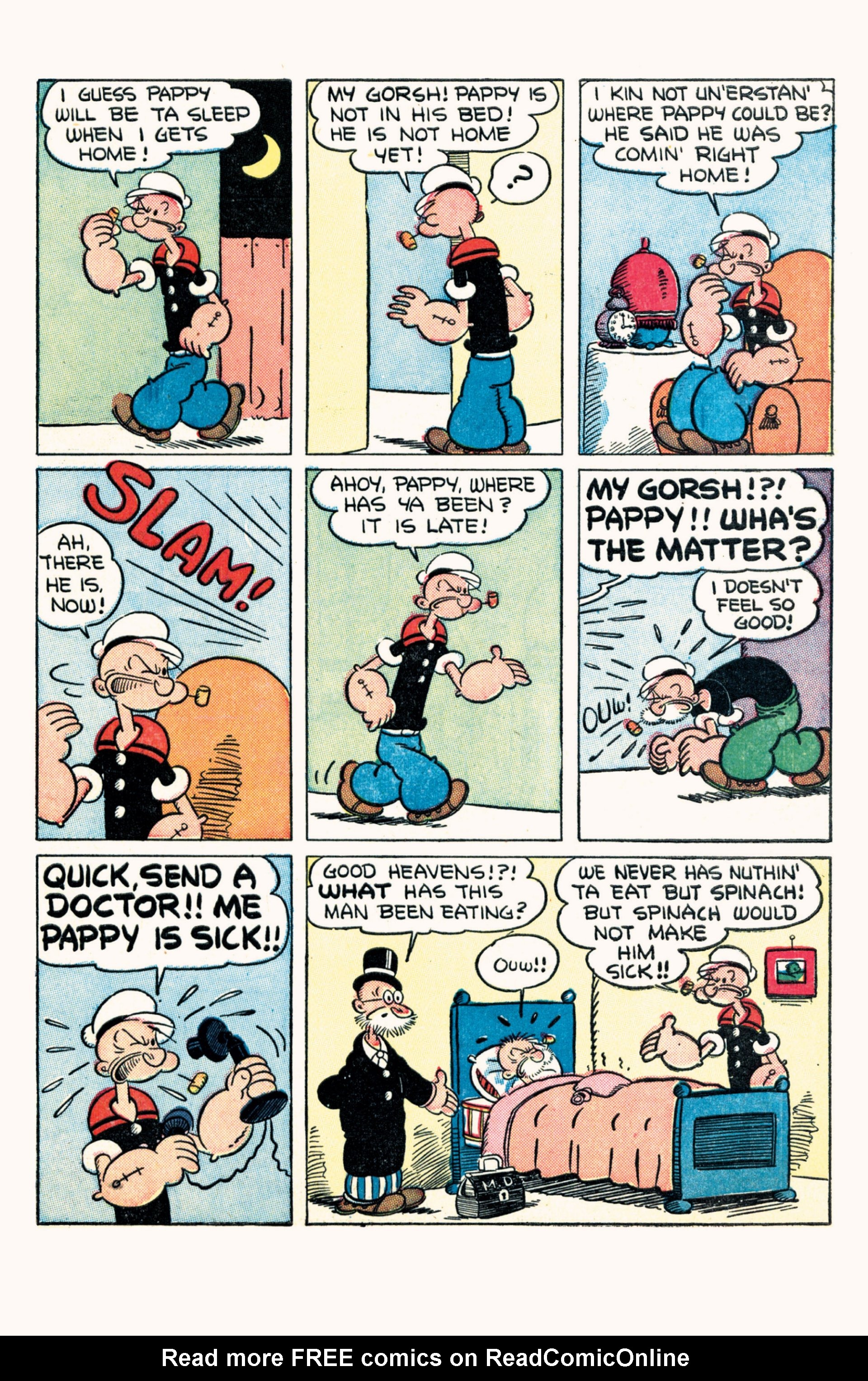 Read online Classic Popeye comic -  Issue #1 - 39