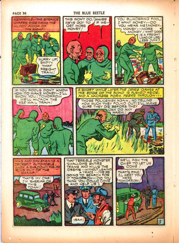 Read online The Blue Beetle comic -  Issue #10 - 37