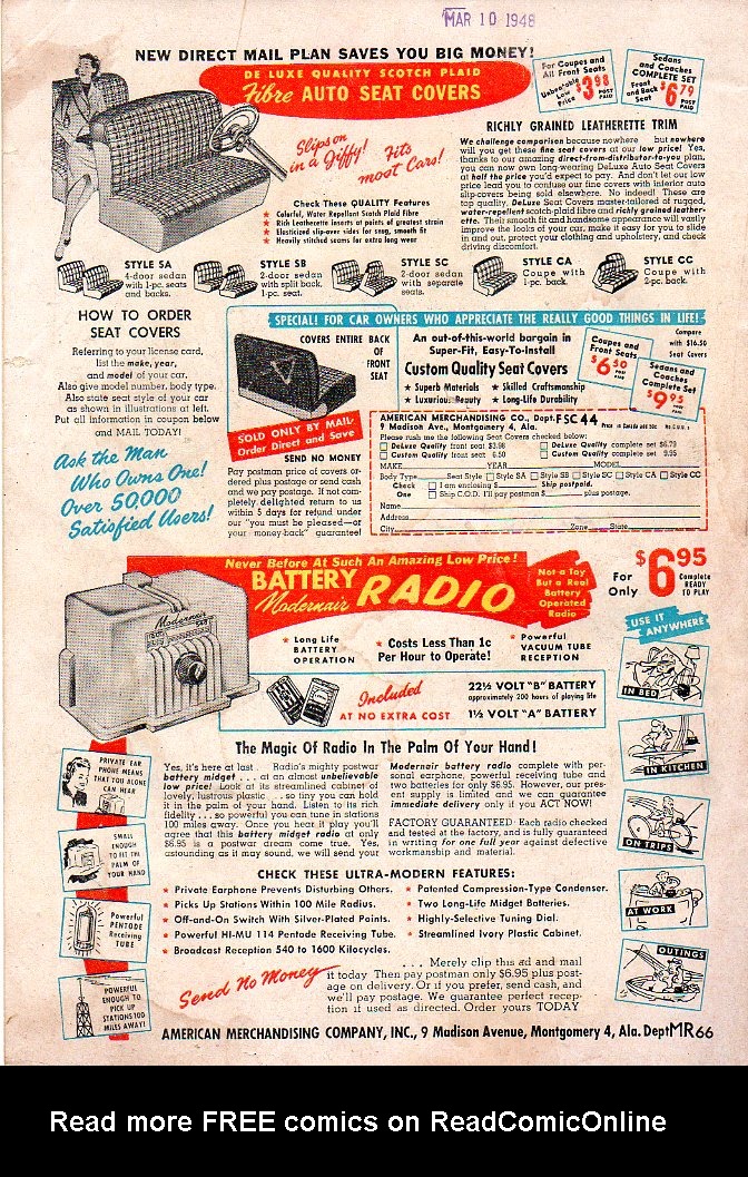 Read online Sub-Mariner Comics comic -  Issue #26 - 36