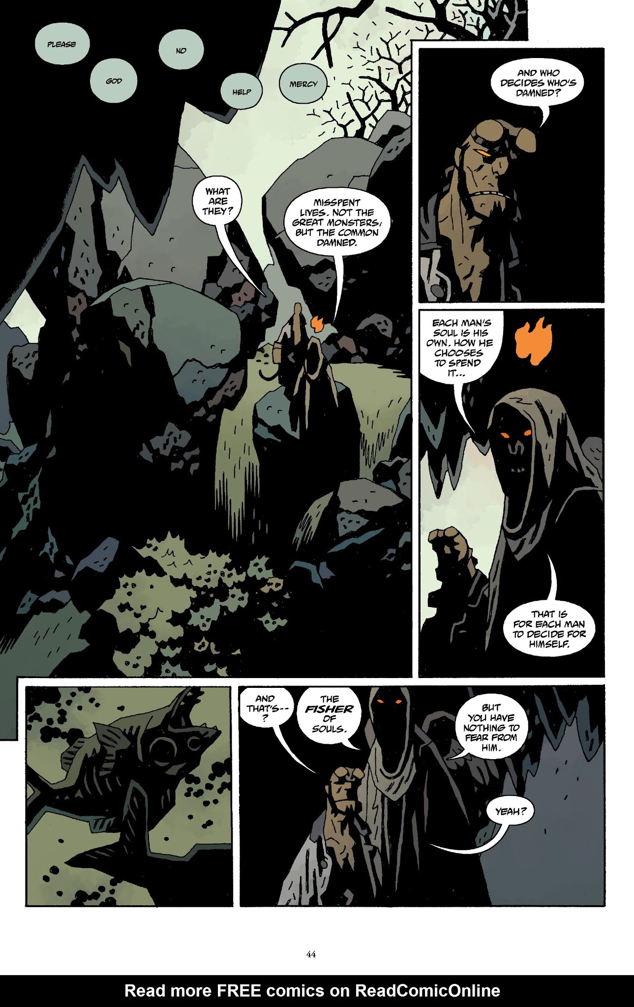 Read online Hellboy Omnibus comic -  Issue # TPB 4 (Part 1) - 45