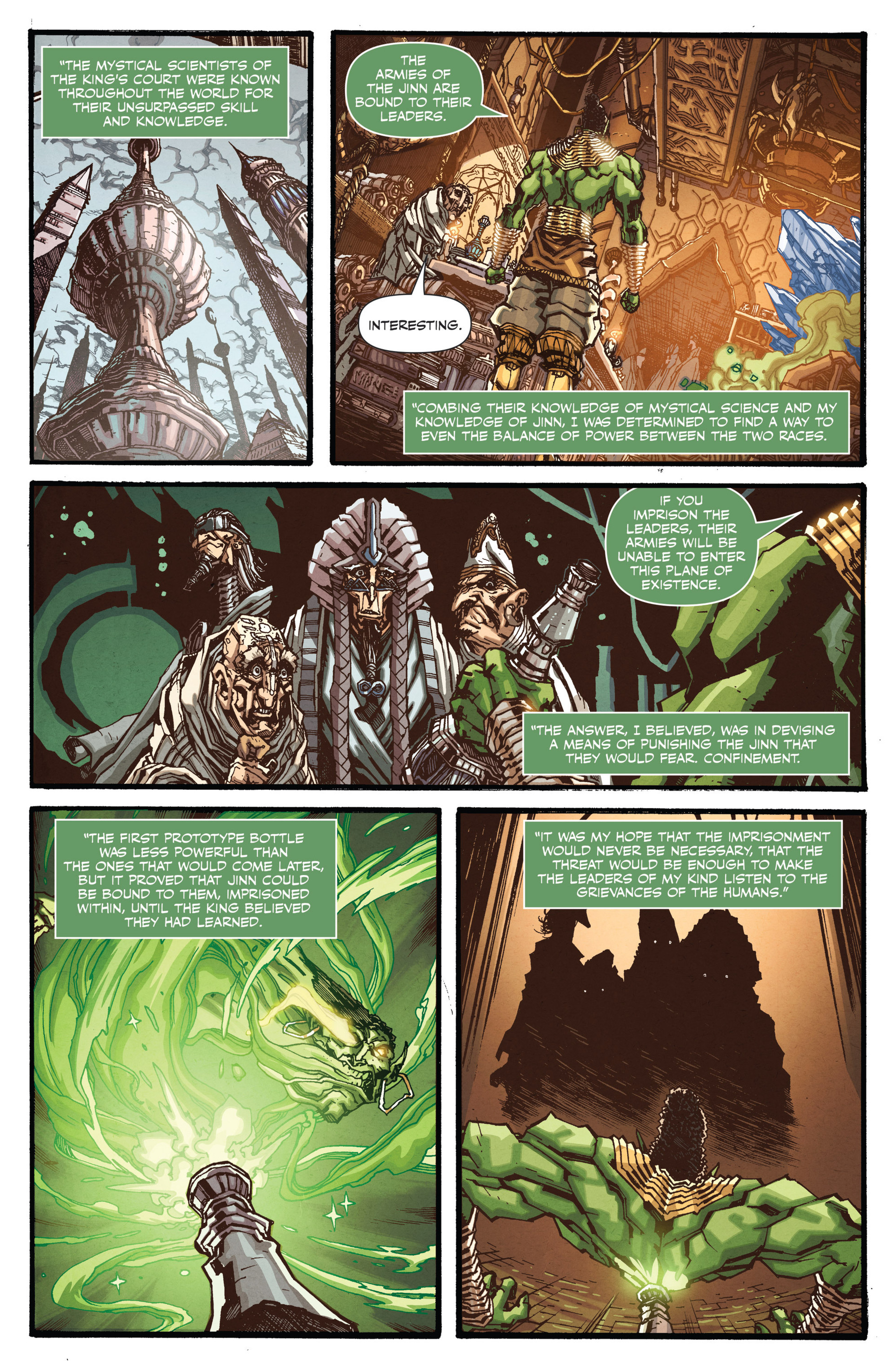 Read online Jinnrise comic -  Issue #6 - 14