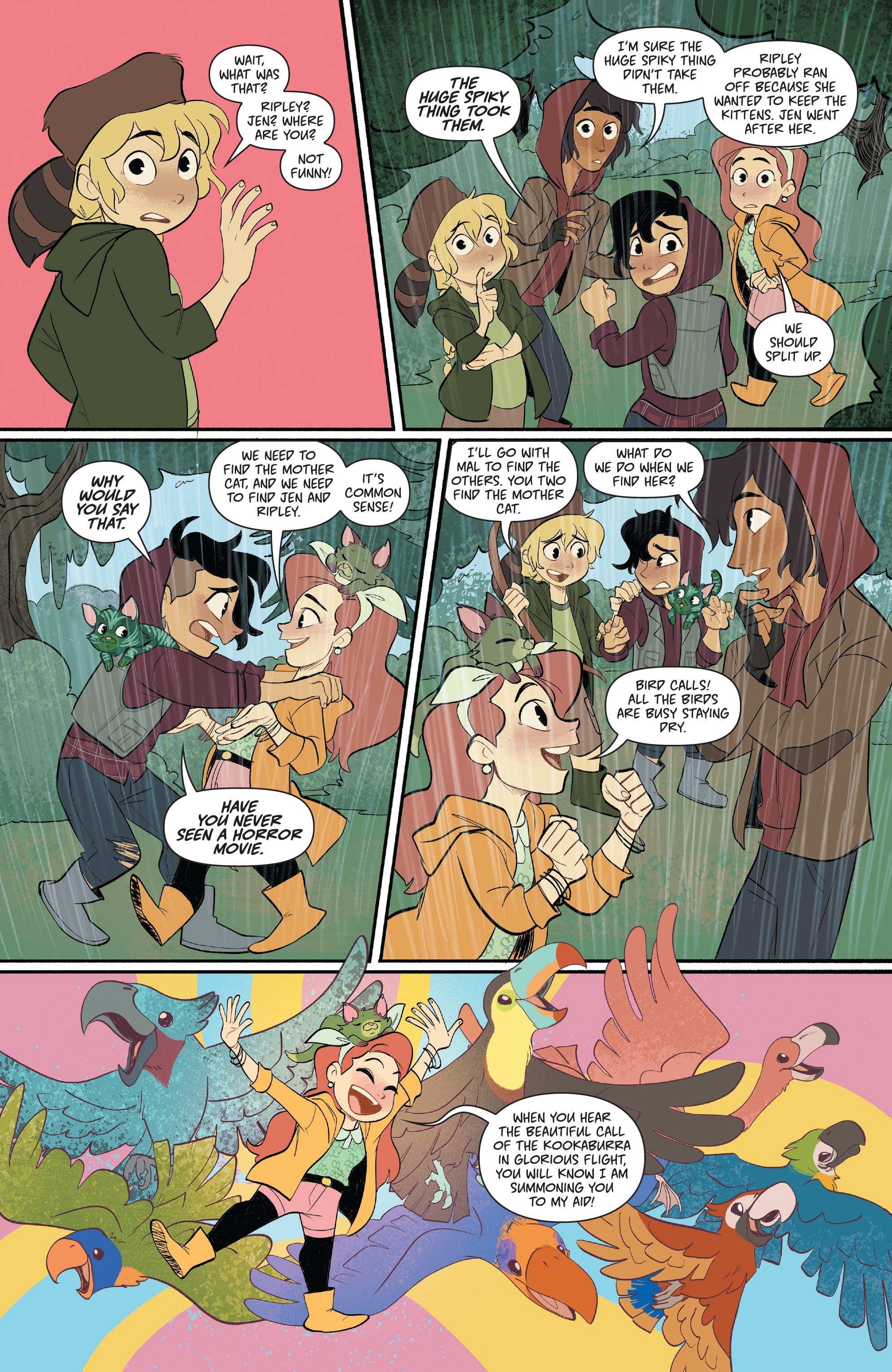 Read online Lumberjanes: Somewhere That's Green comic -  Issue # Full - 13