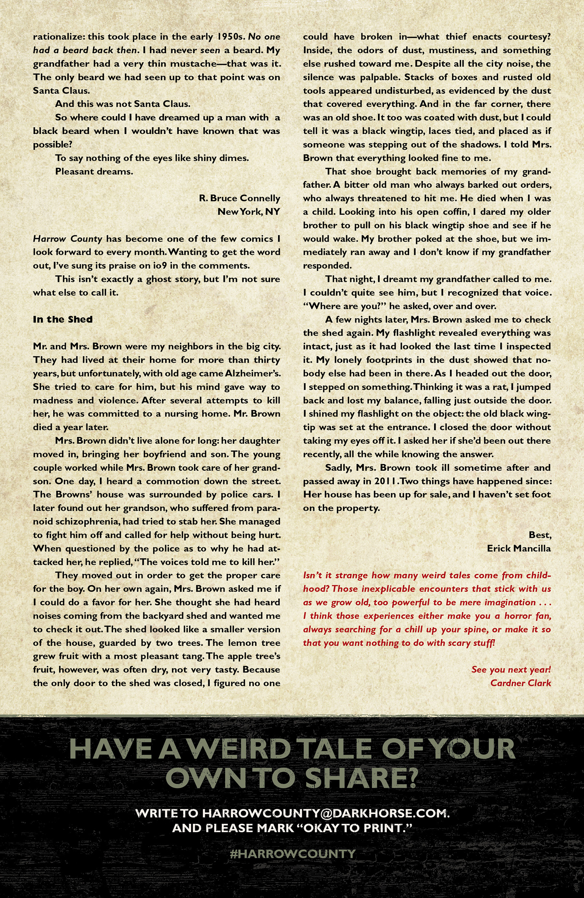 Read online Harrow County comic -  Issue #19 - 27