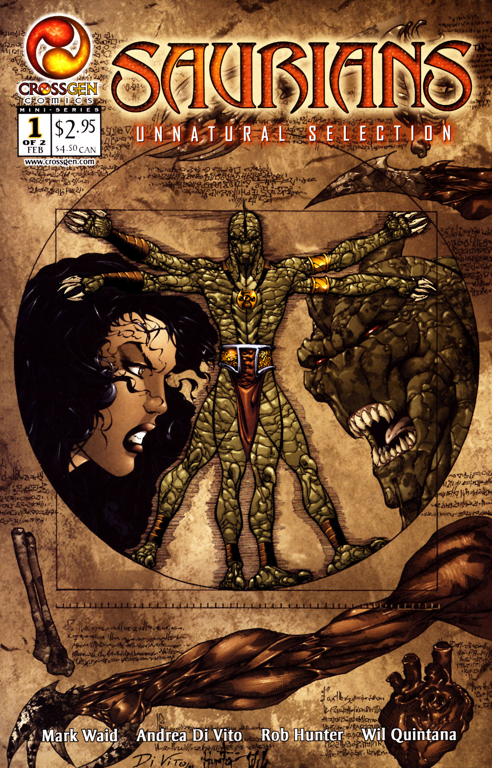 Read online Saurians: Unnatural Selection comic -  Issue #1 - 1