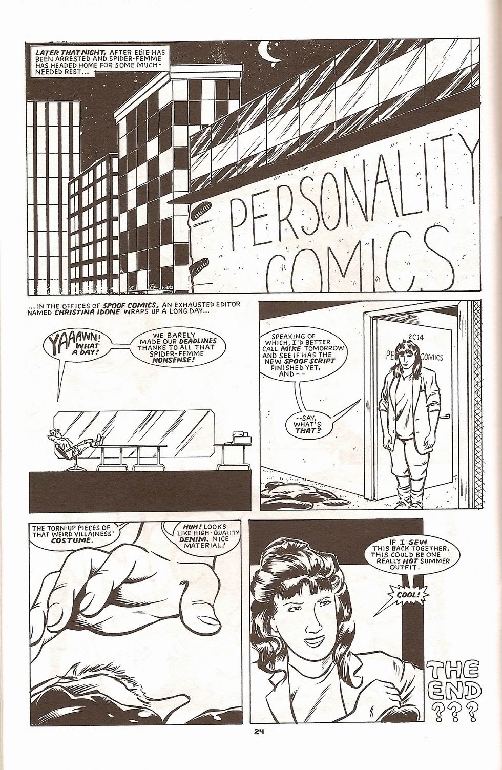 Read online Spider Femme Versus Denim comic -  Issue # Full - 26