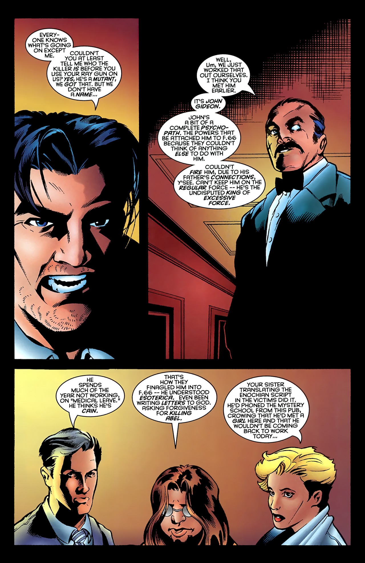 Read online Pryde and Wisdom comic -  Issue #3 - 4