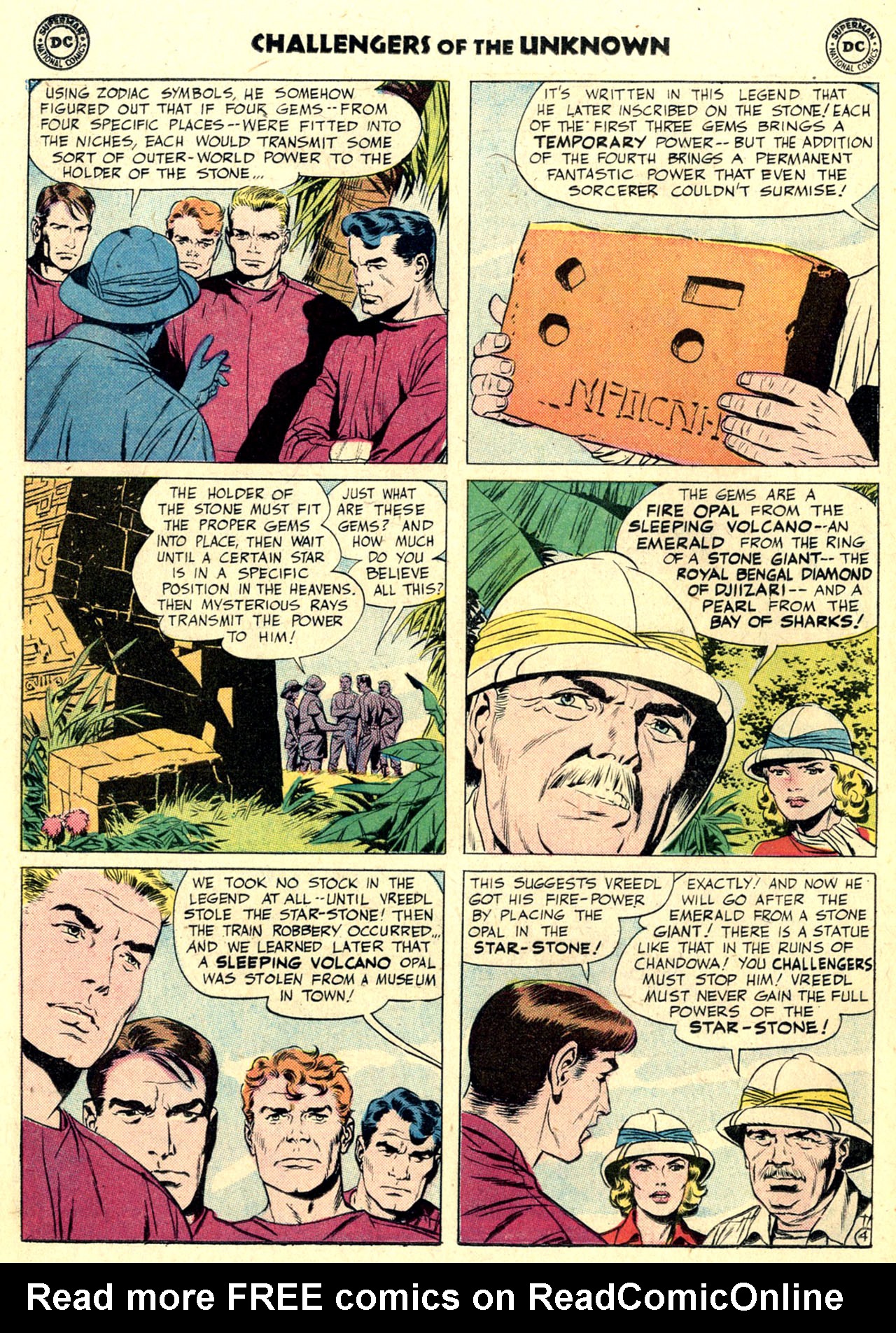 Read online Challengers of the Unknown (1958) comic -  Issue #5 - 6