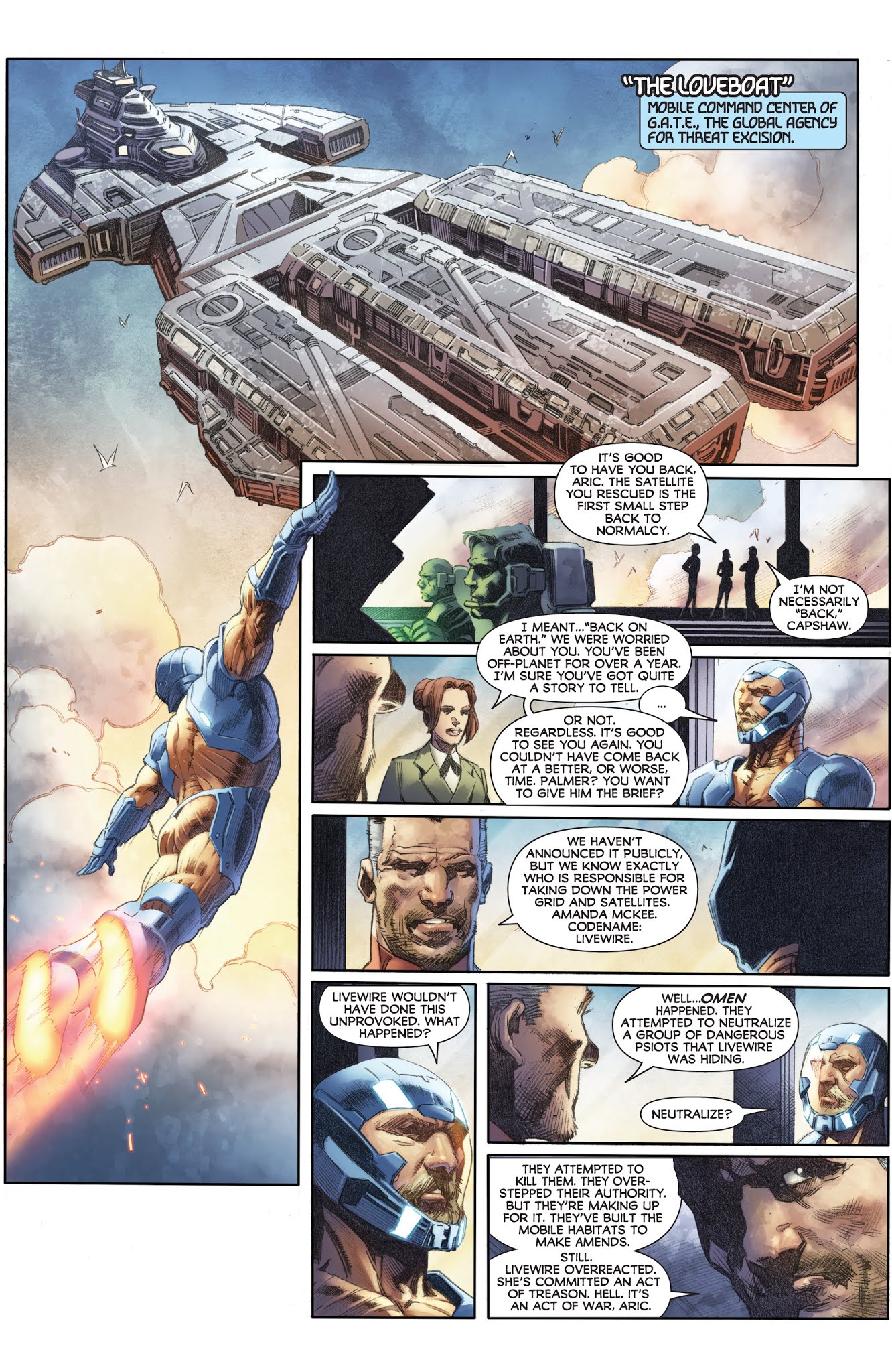 Read online Harbinger Wars 2 comic -  Issue #1 - 10