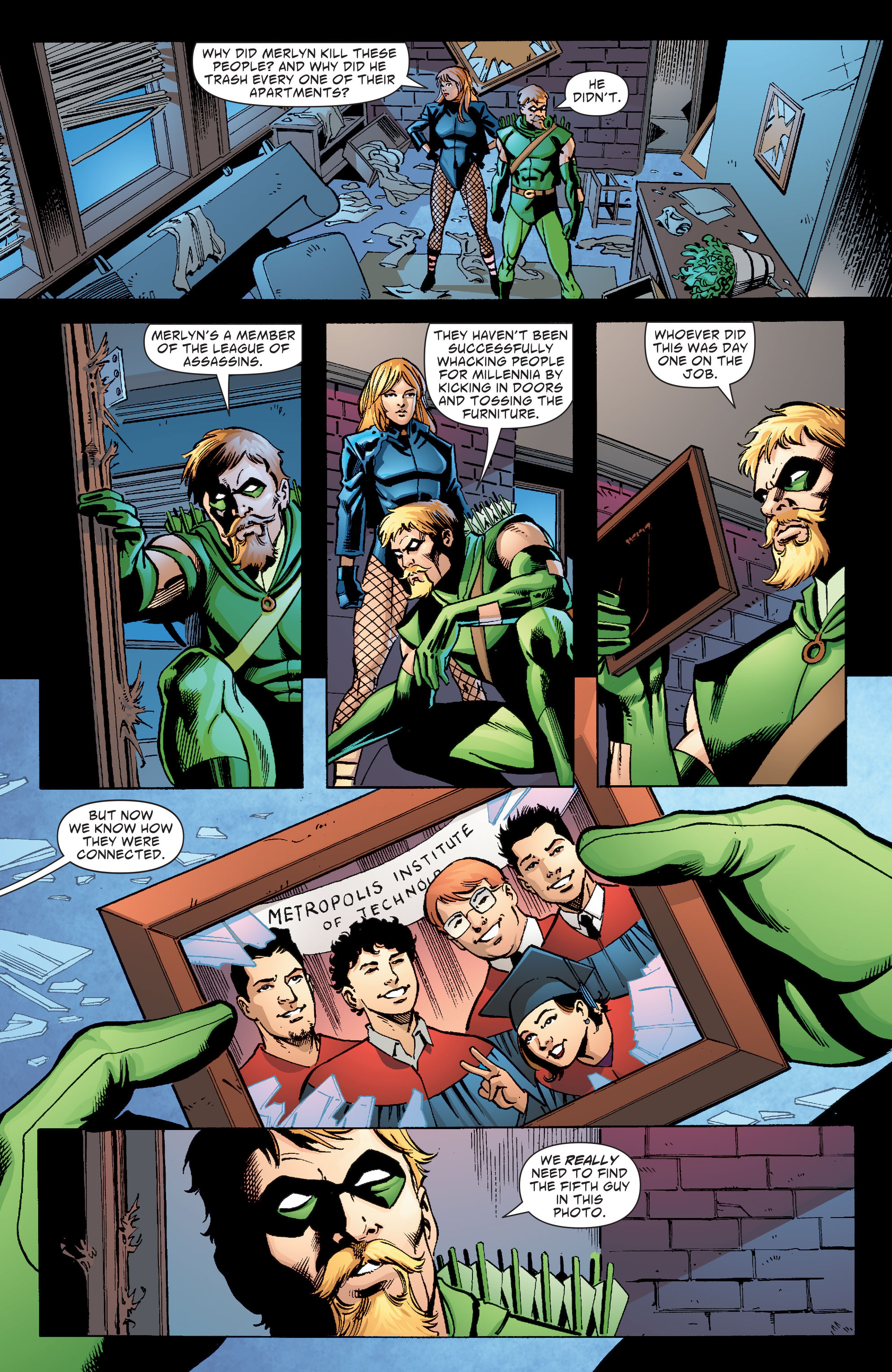 Read online Green Arrow/Black Canary comic -  Issue #16 - 10