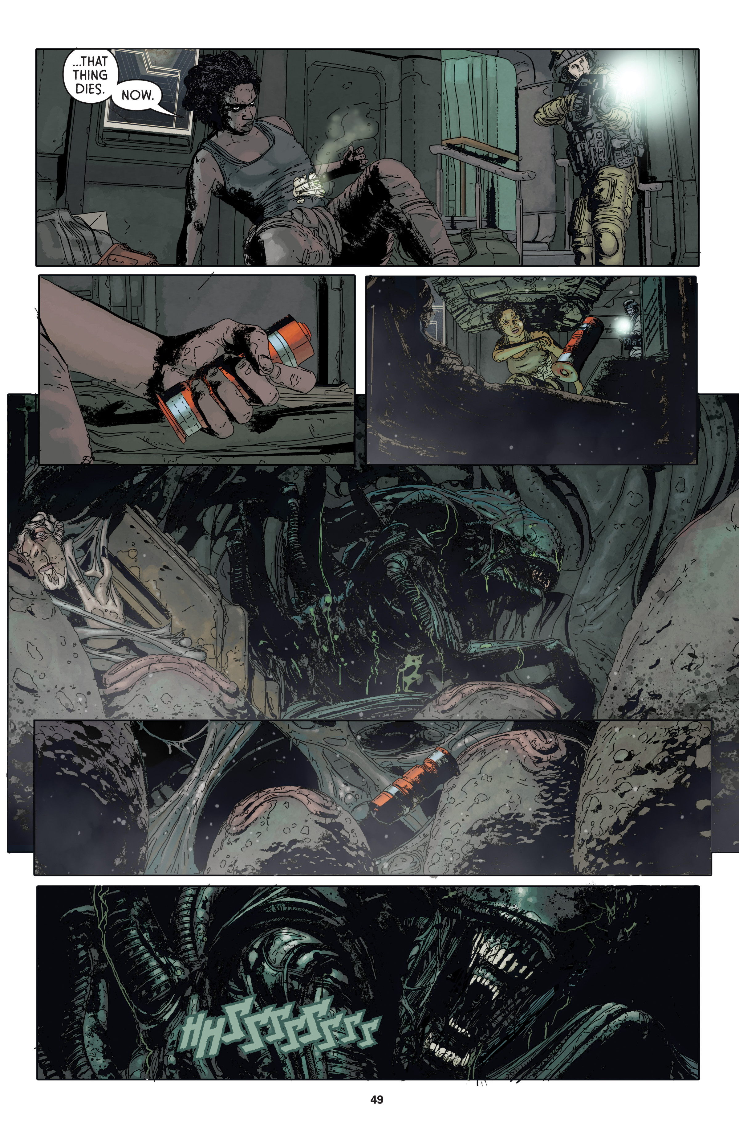 Read online Aliens: Defiance Library Edition comic -  Issue # TPB (Part 1) - 49