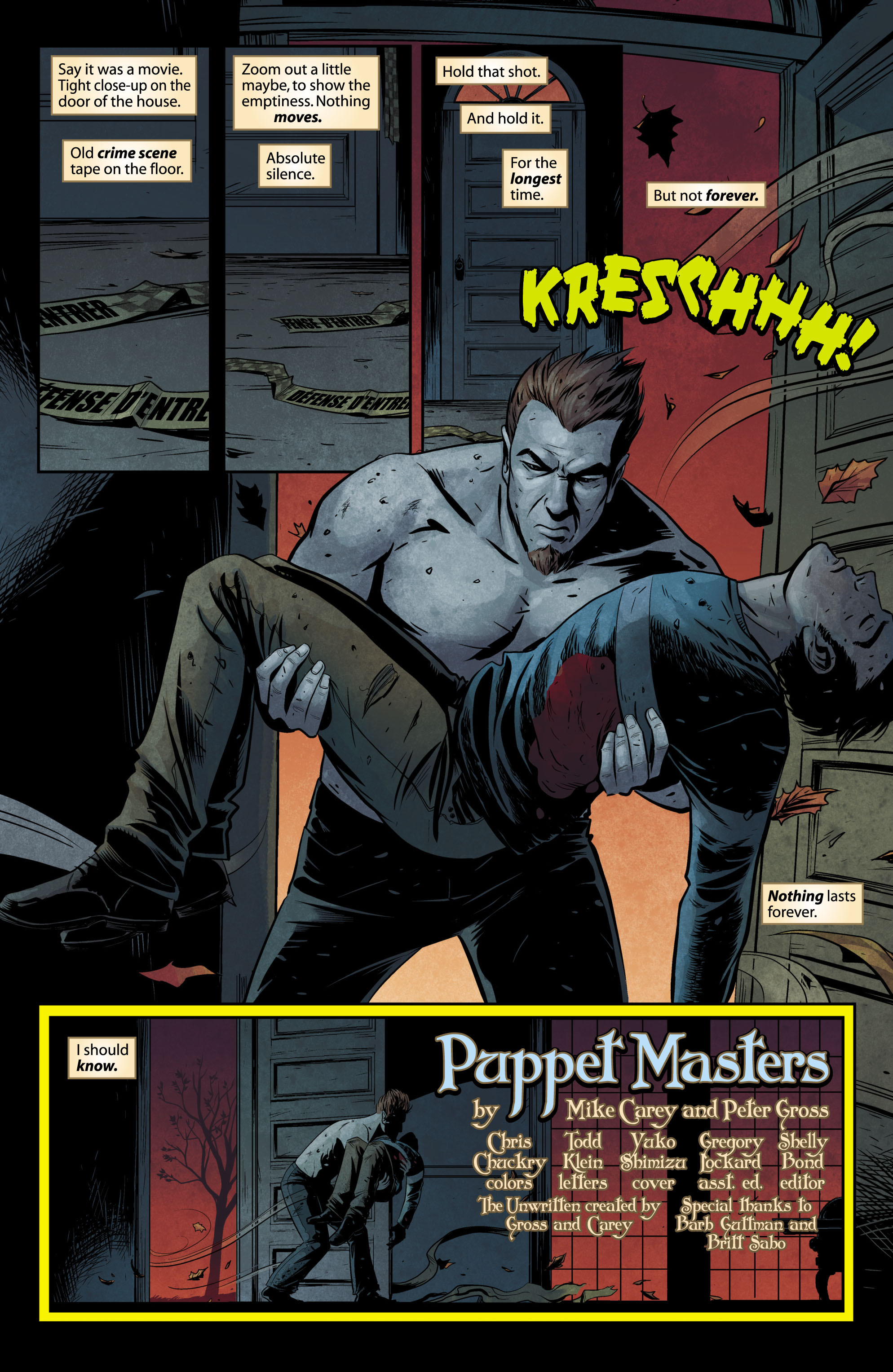 Read online The Unwritten comic -  Issue #41 - 2