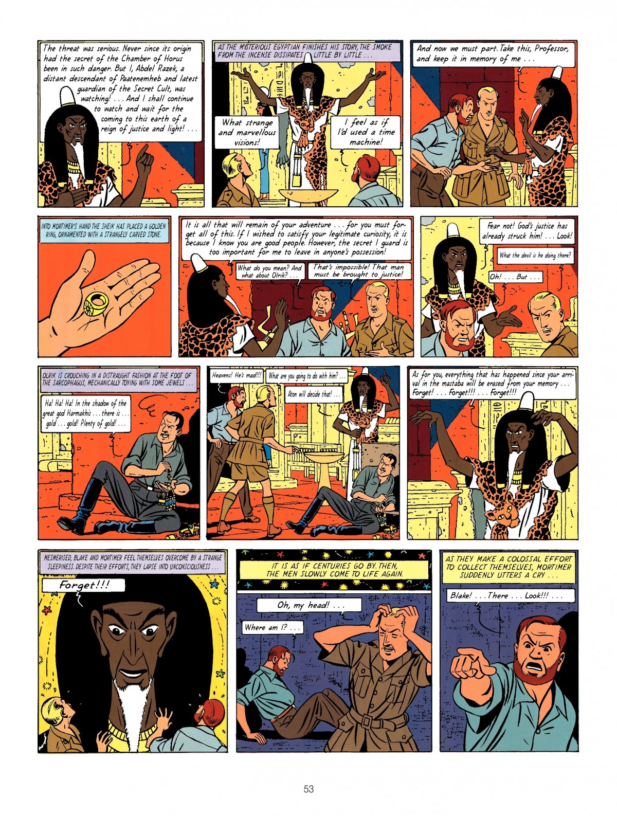 Read online Blake & Mortimer comic -  Issue #3 - 55