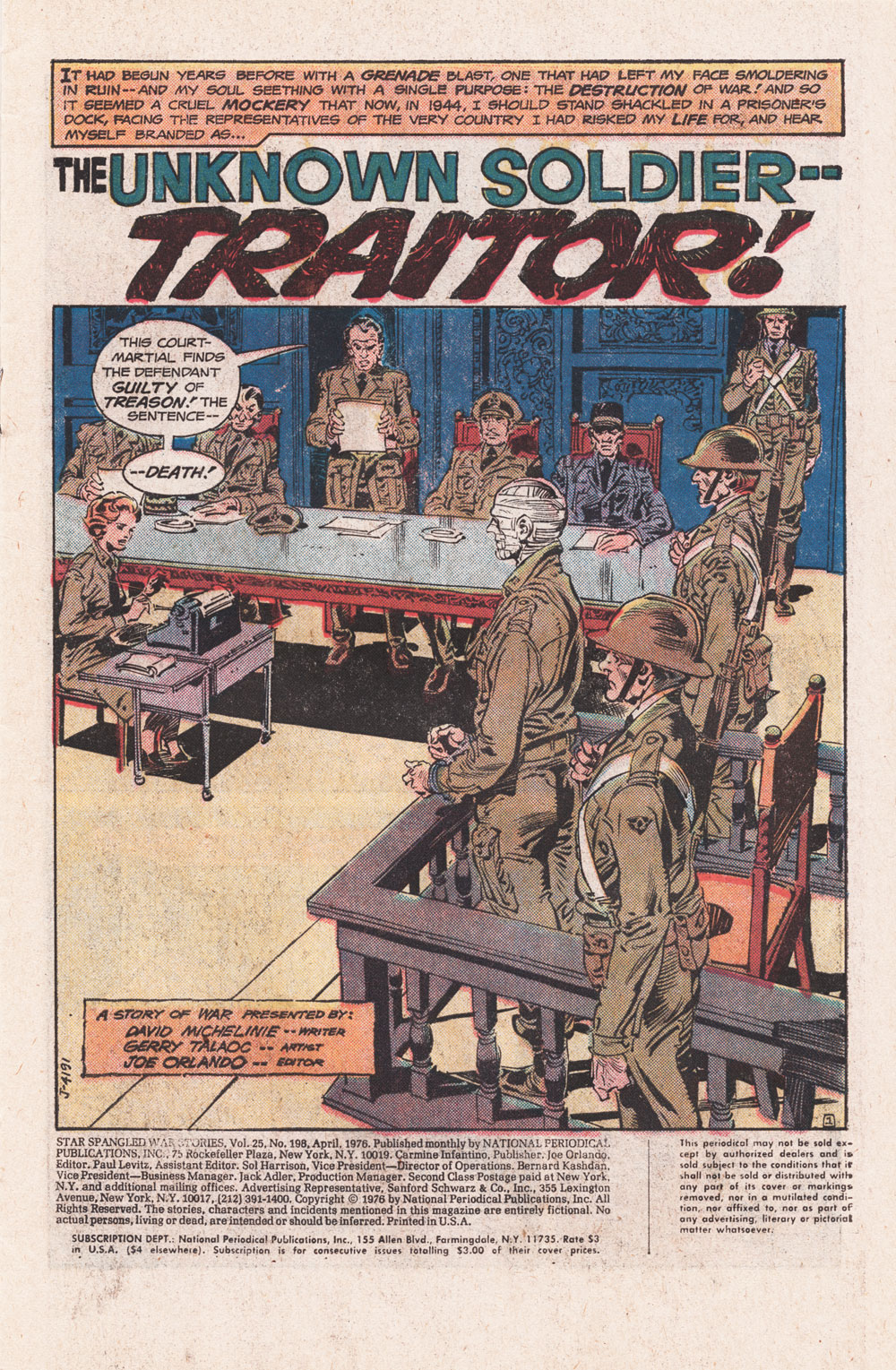 Read online Star Spangled War Stories (1952) comic -  Issue #198 - 3