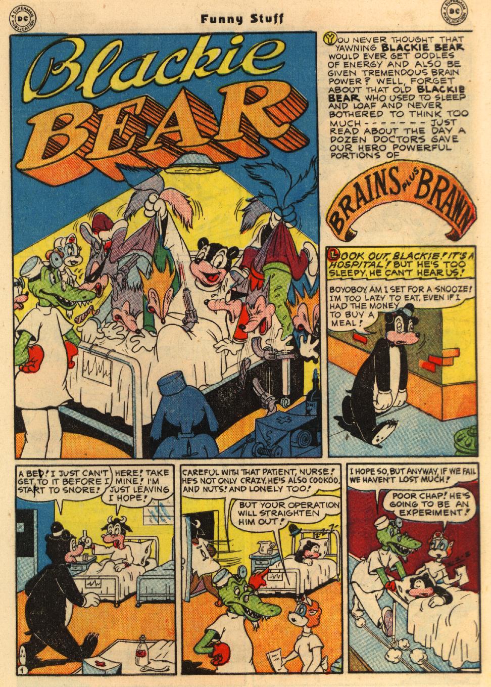 Read online Funny Stuff comic -  Issue #11 - 11