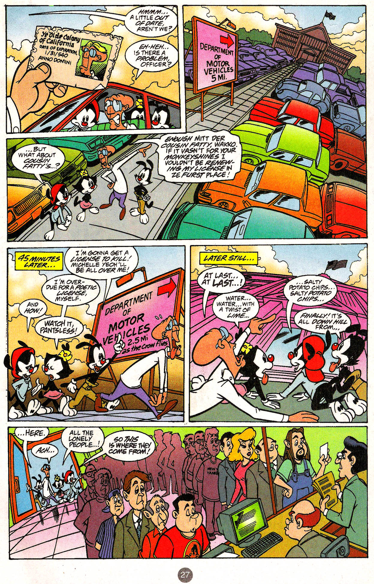 Read online Animaniacs comic -  Issue #40 - 28