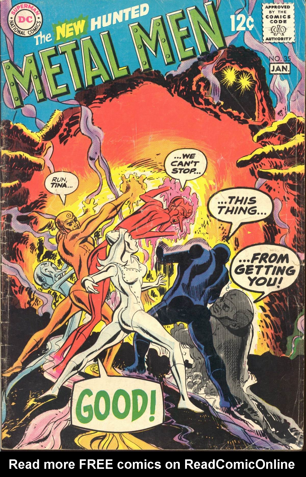 Read online Metal Men (1963) comic -  Issue #35 - 1