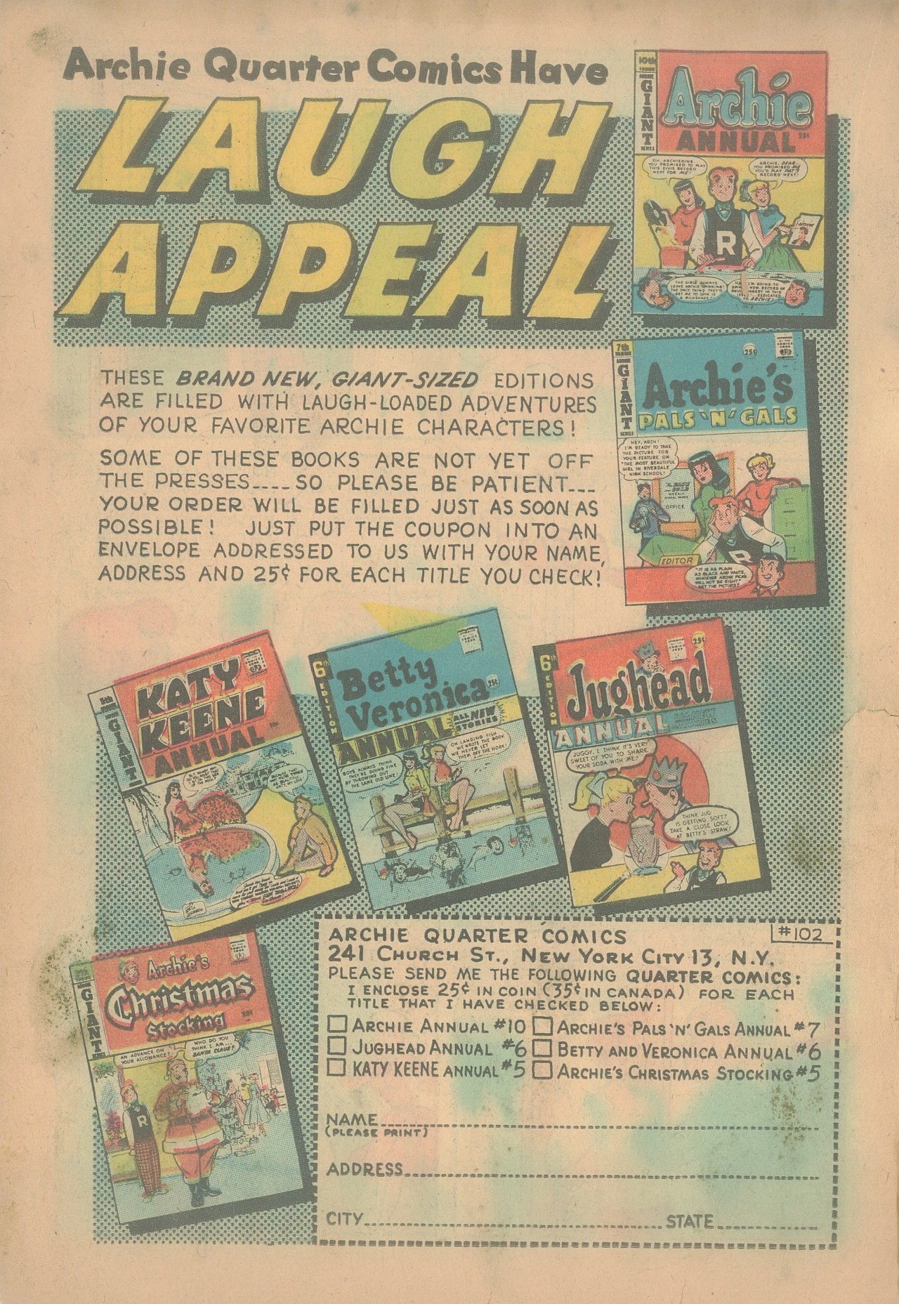 Read online Life With Archie (1958) comic -  Issue #1 - 18