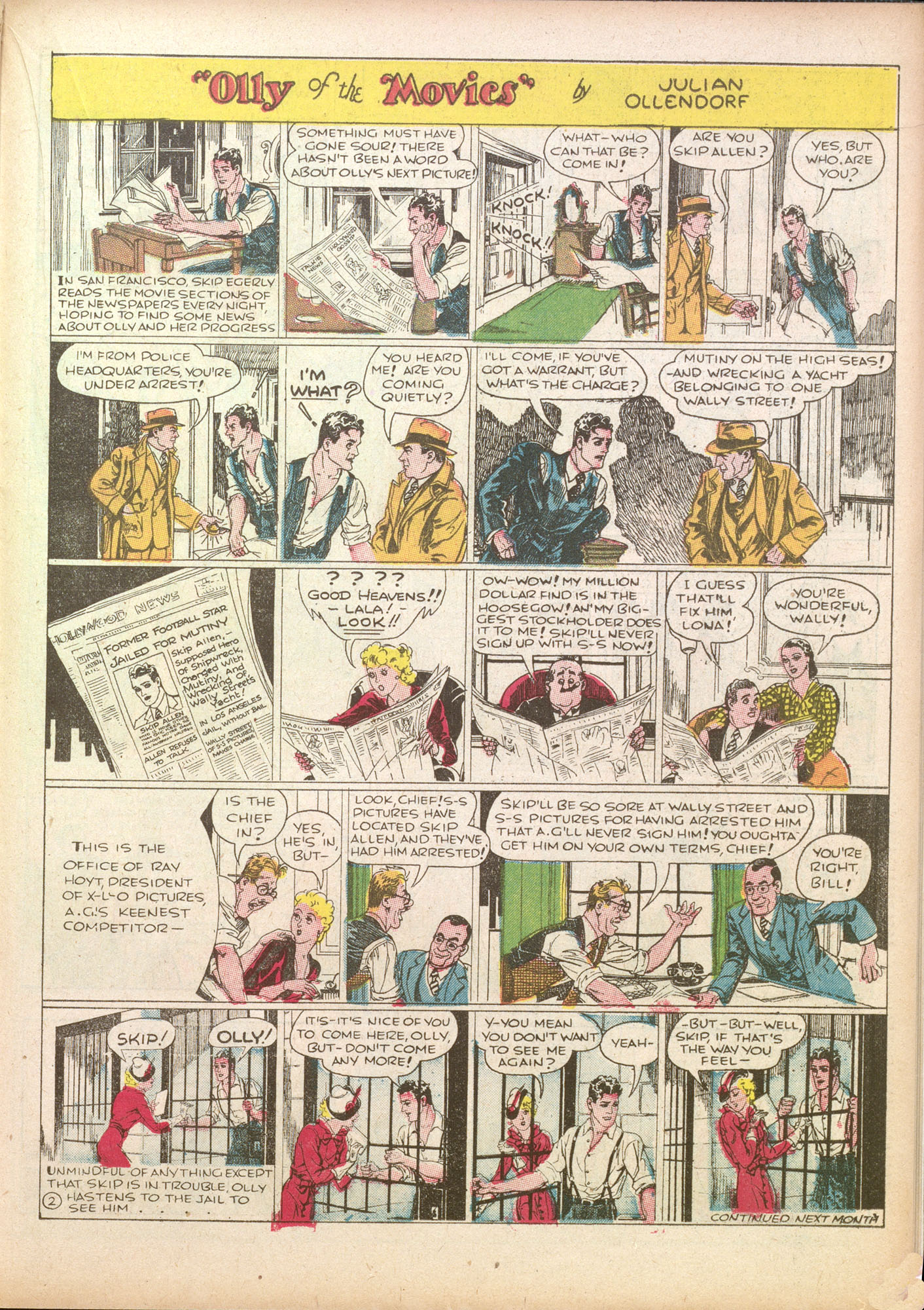 Read online Famous Funnies comic -  Issue #35 - 41