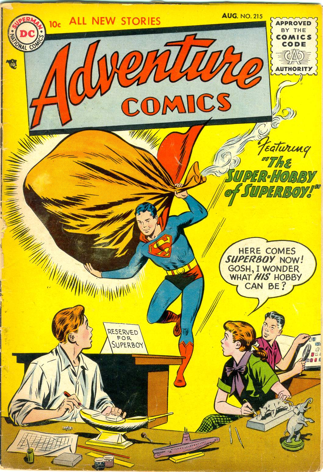 Adventure Comics (1938) issue 215 - Page 1