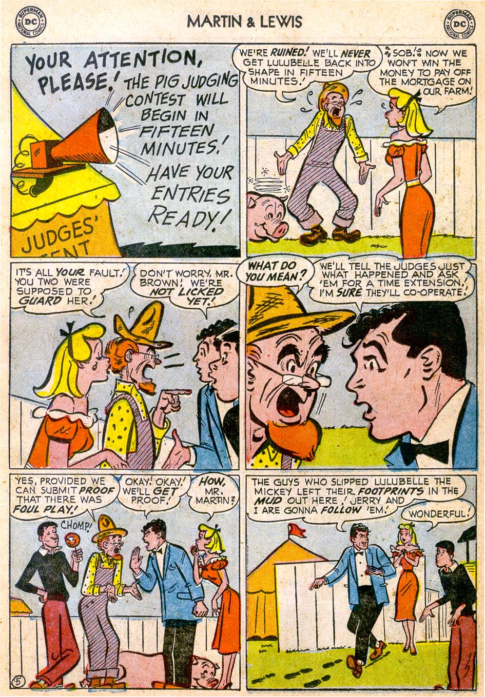 Read online The Adventures of Dean Martin and Jerry Lewis comic -  Issue #15 - 17