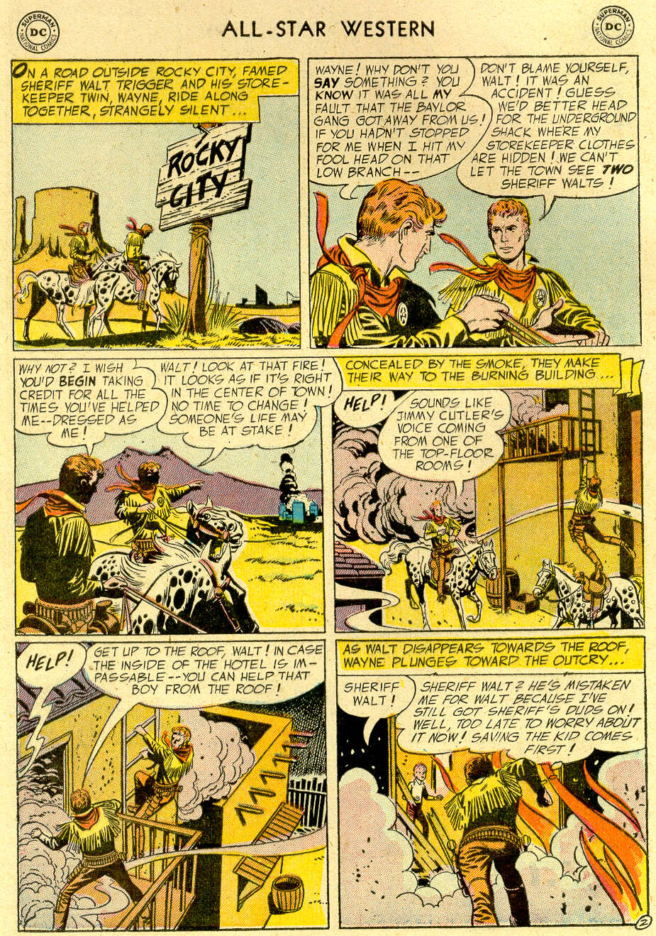 Read online All-Star Western (1951) comic -  Issue #83 - 4
