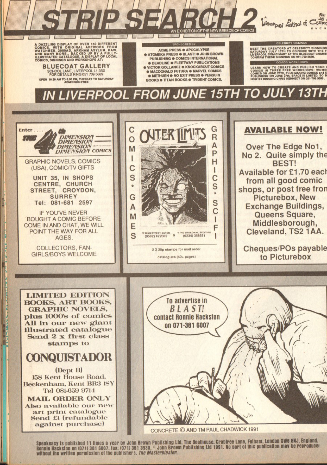 Read online Blast (1991) comic -  Issue #2 - 46