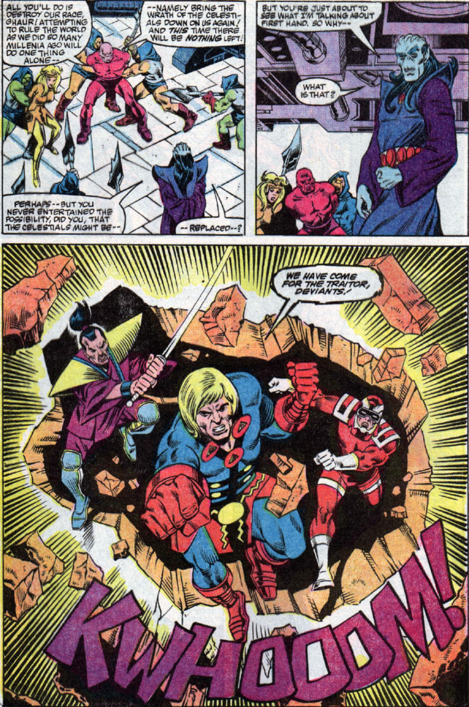 Read online Eternals (1985) comic -  Issue #7 - 23