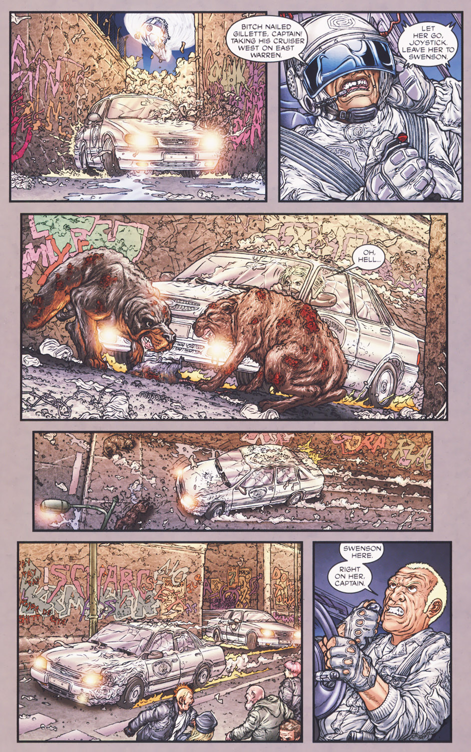 Read online Frank Miller's Robocop comic -  Issue #5 - 9