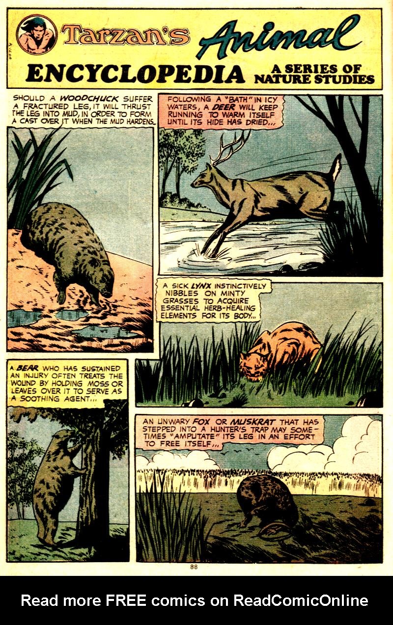 Read online Tarzan (1972) comic -  Issue #232 - 76
