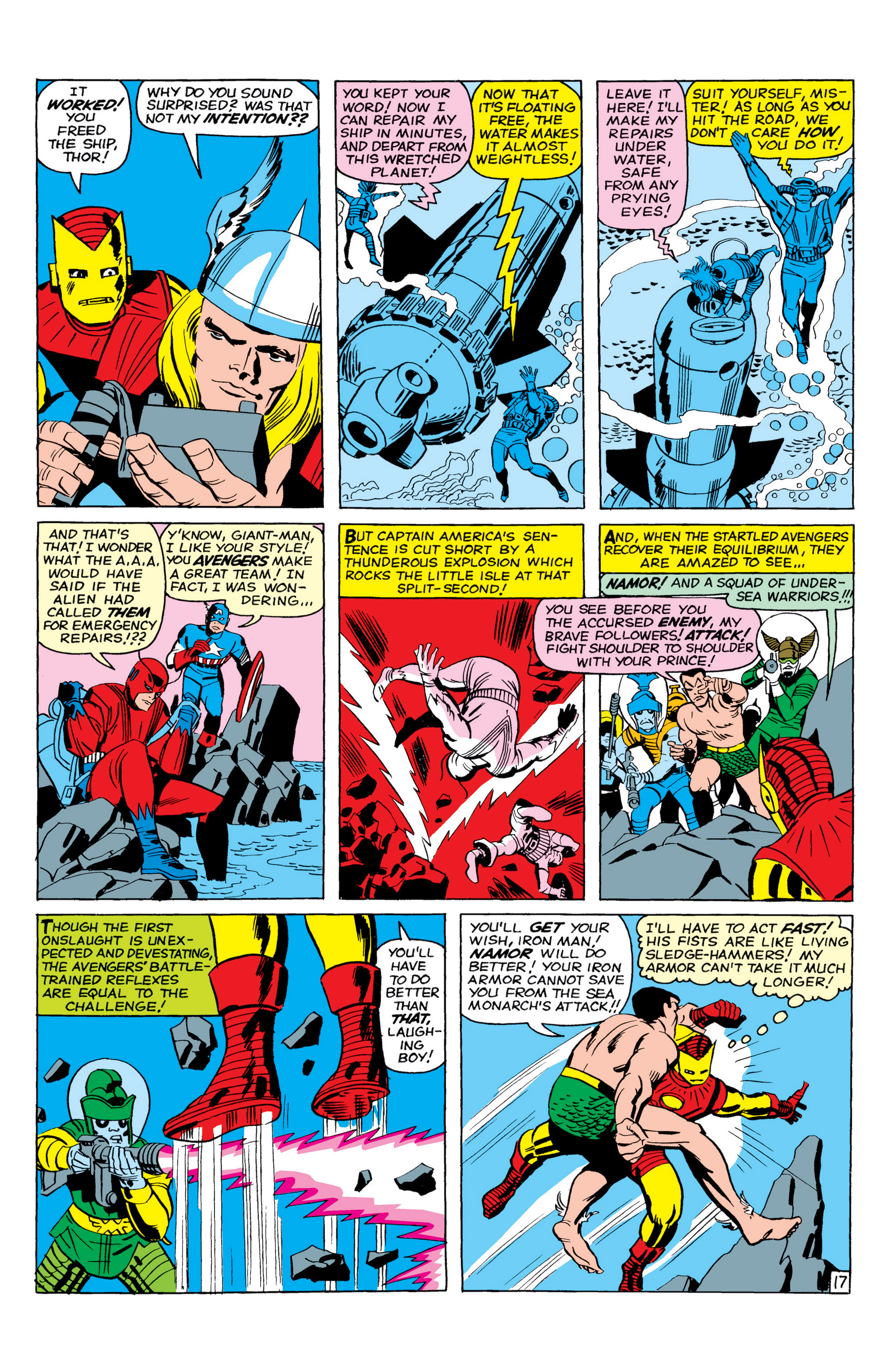 Read online Marvel Masterworks: The Avengers comic -  Issue # TPB 1 (Part 1) - 95