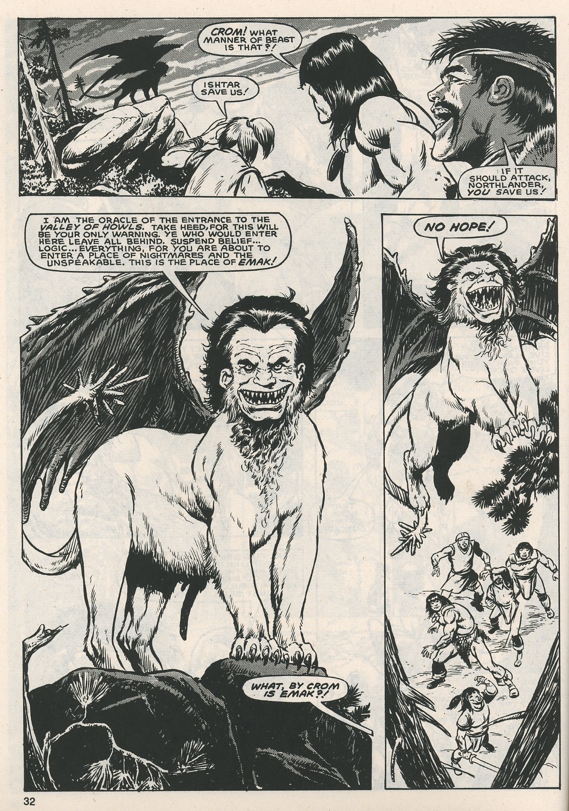 Read online The Savage Sword Of Conan comic -  Issue #118 - 31