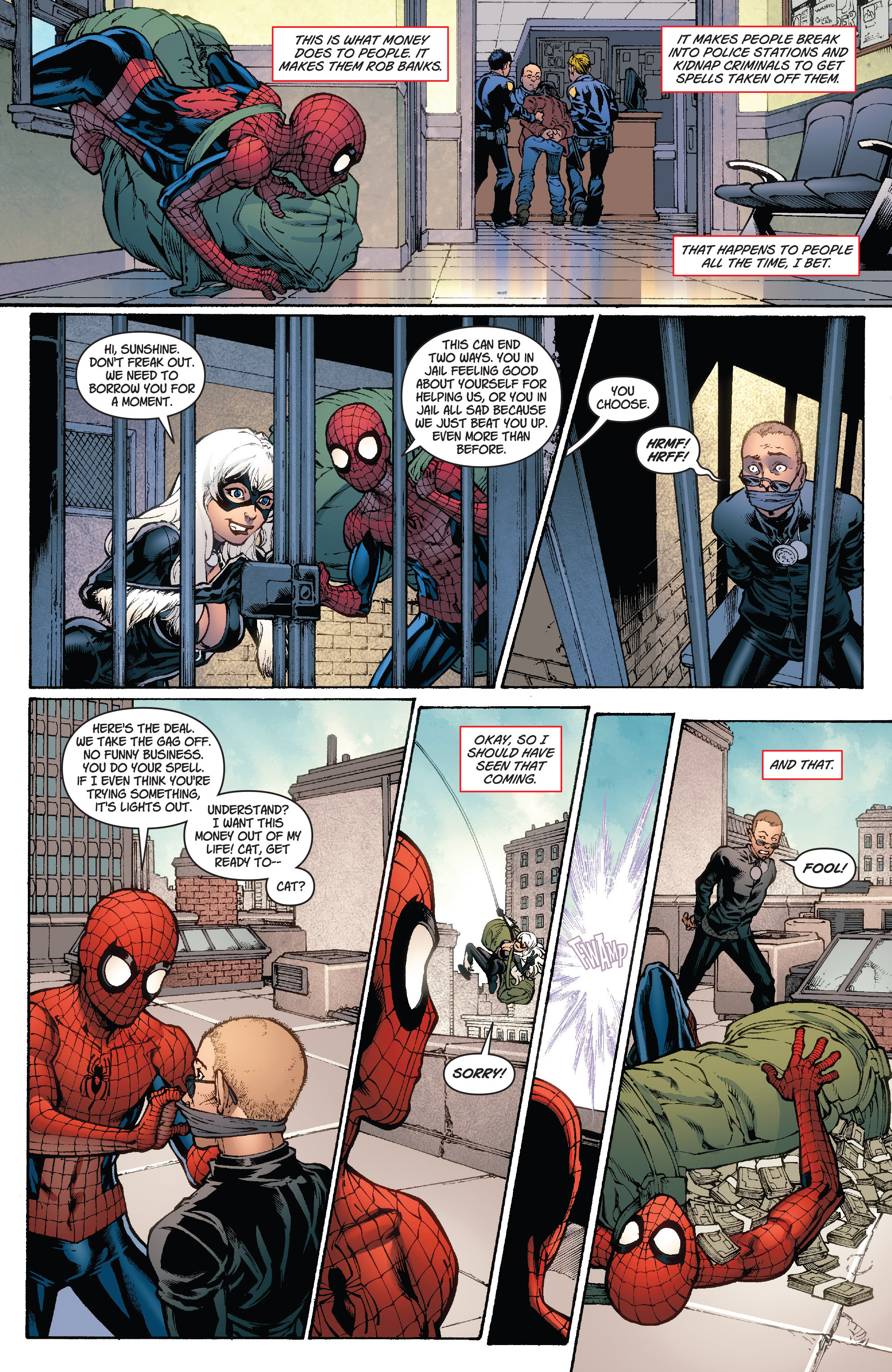 Read online Spider-Man: Black Cat comic -  Issue # TPB - 116