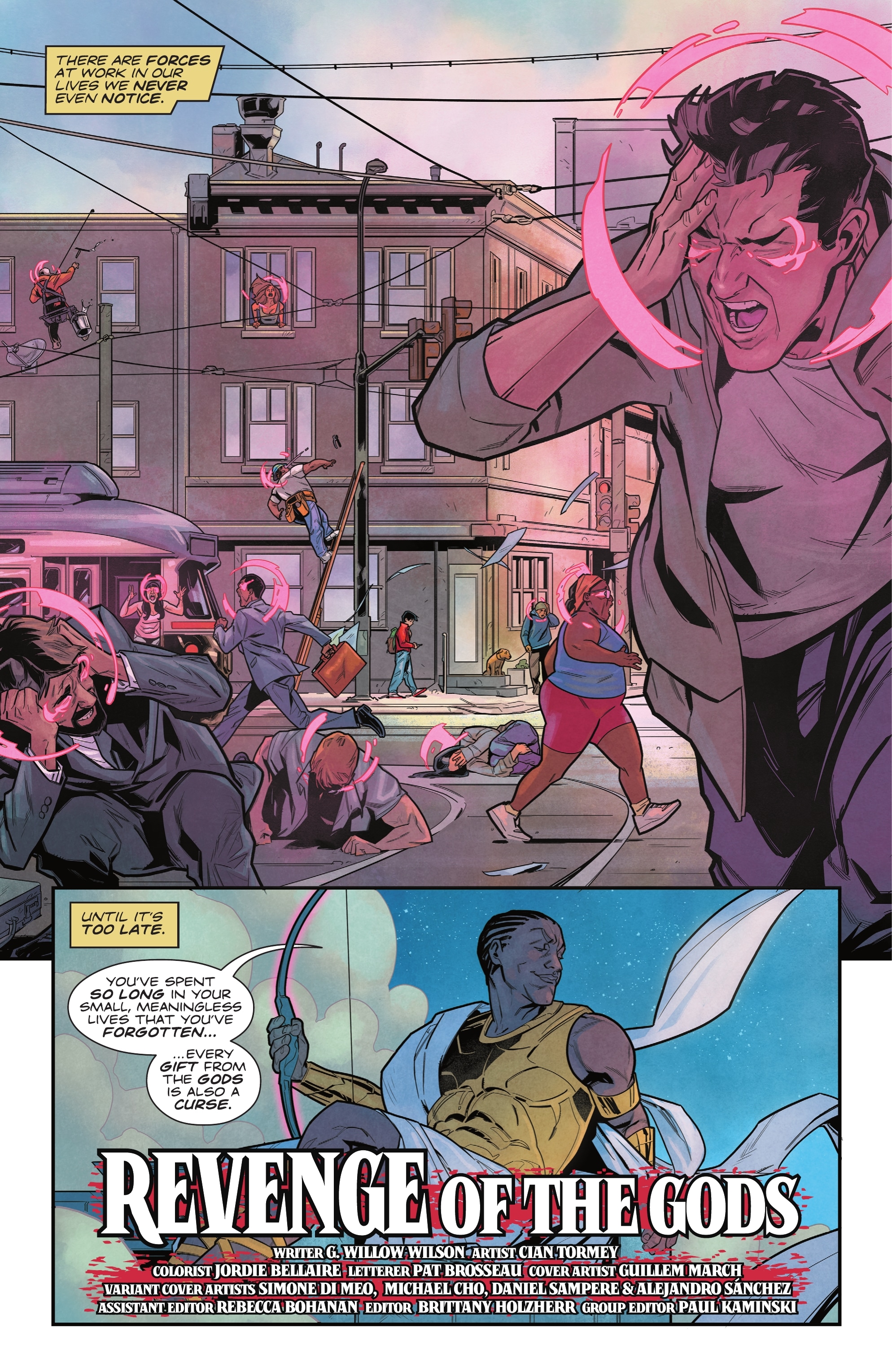 Read online Lazarus Planet: Revenge of the Gods comic -  Issue #1 - 5