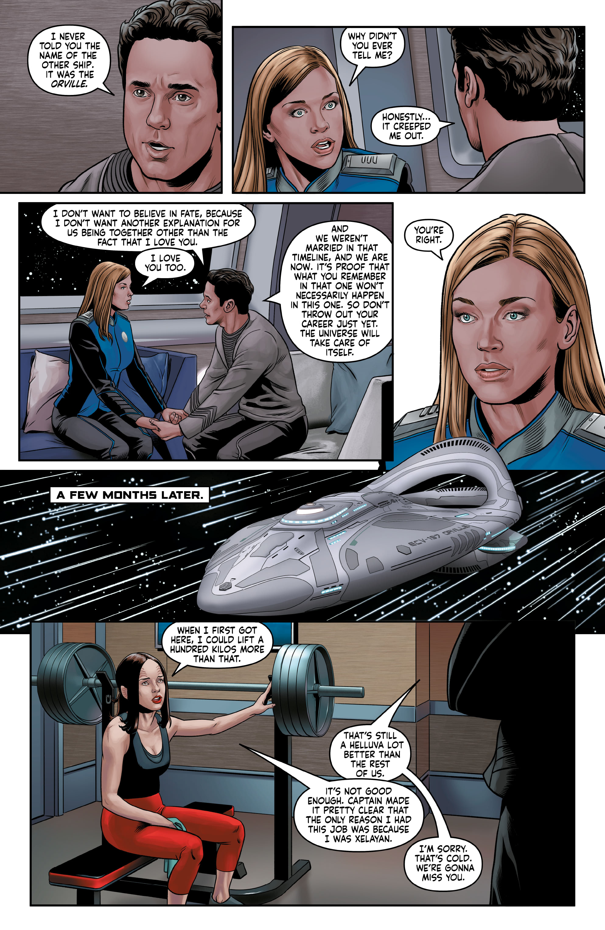 Read online The Orville: Digressions comic -  Issue #1 - 14