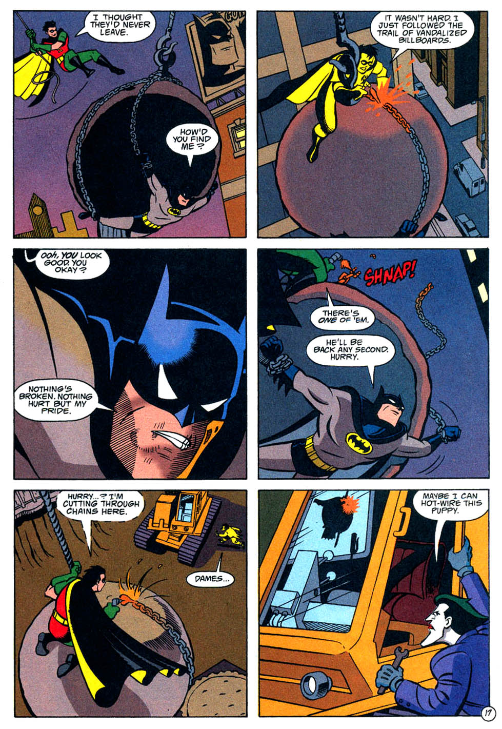 Read online The Batman and Robin Adventures comic -  Issue #18 - 18