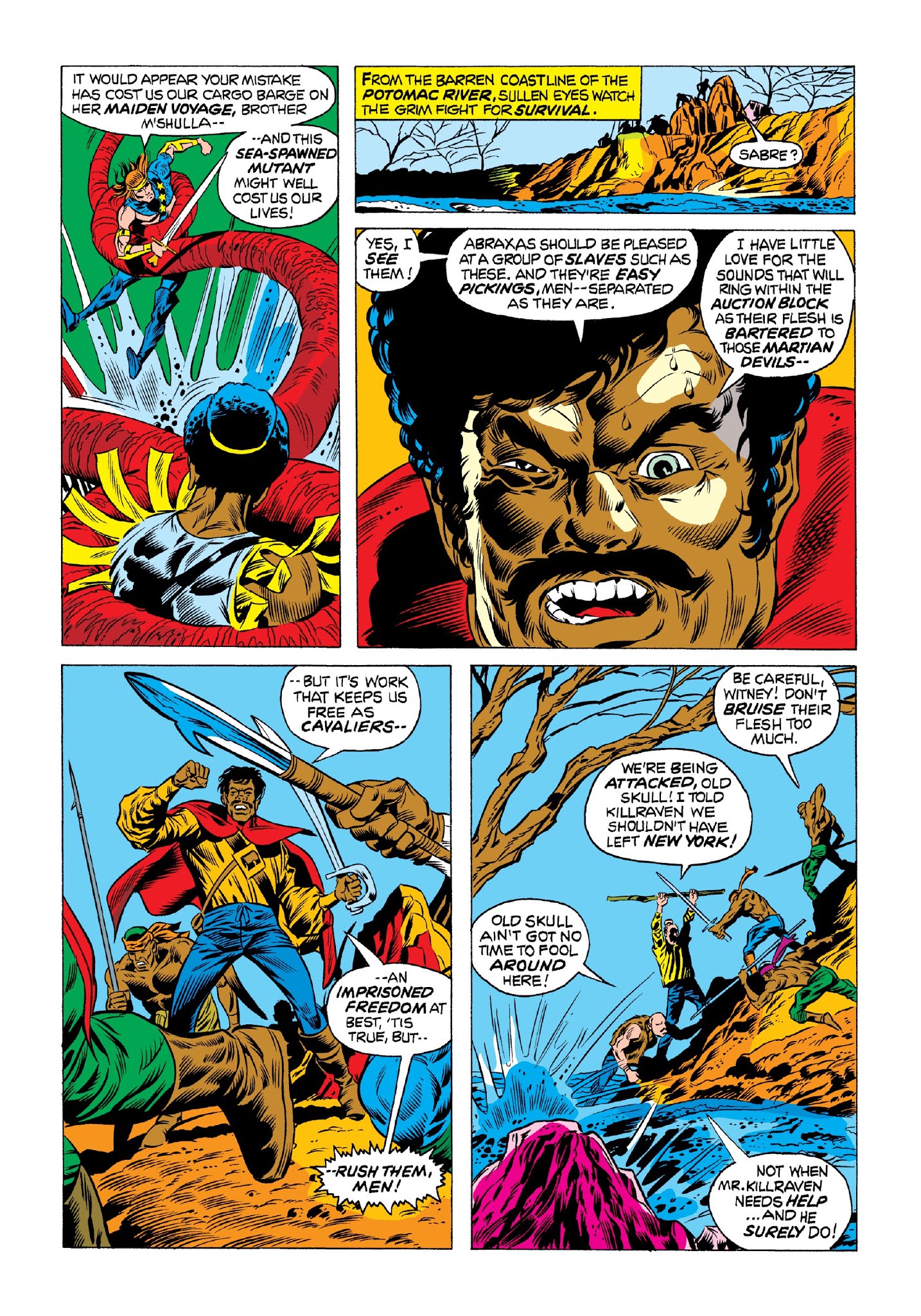 Read online Marvel Masterworks: Killraven comic -  Issue # TPB 1 (Part 1) - 97