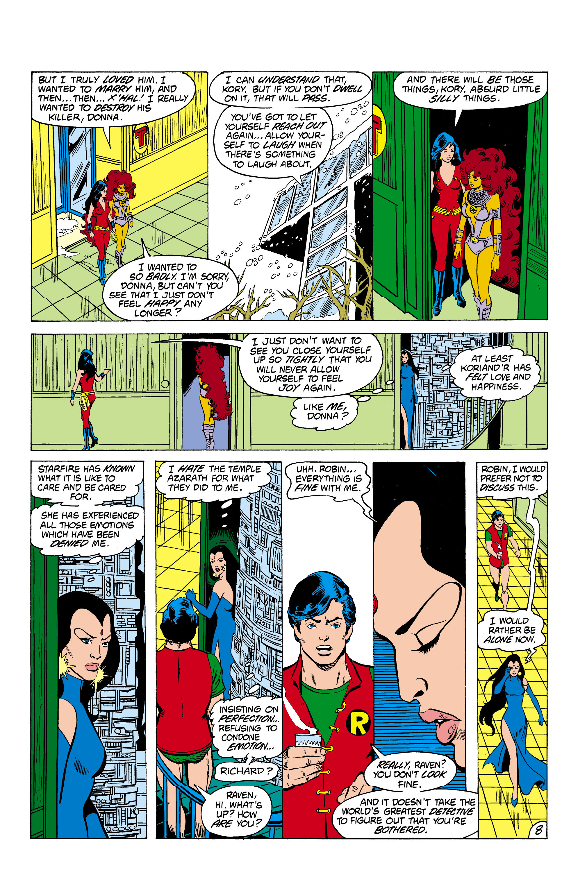 Read online The New Teen Titans (1980) comic -  Issue #19 - 9