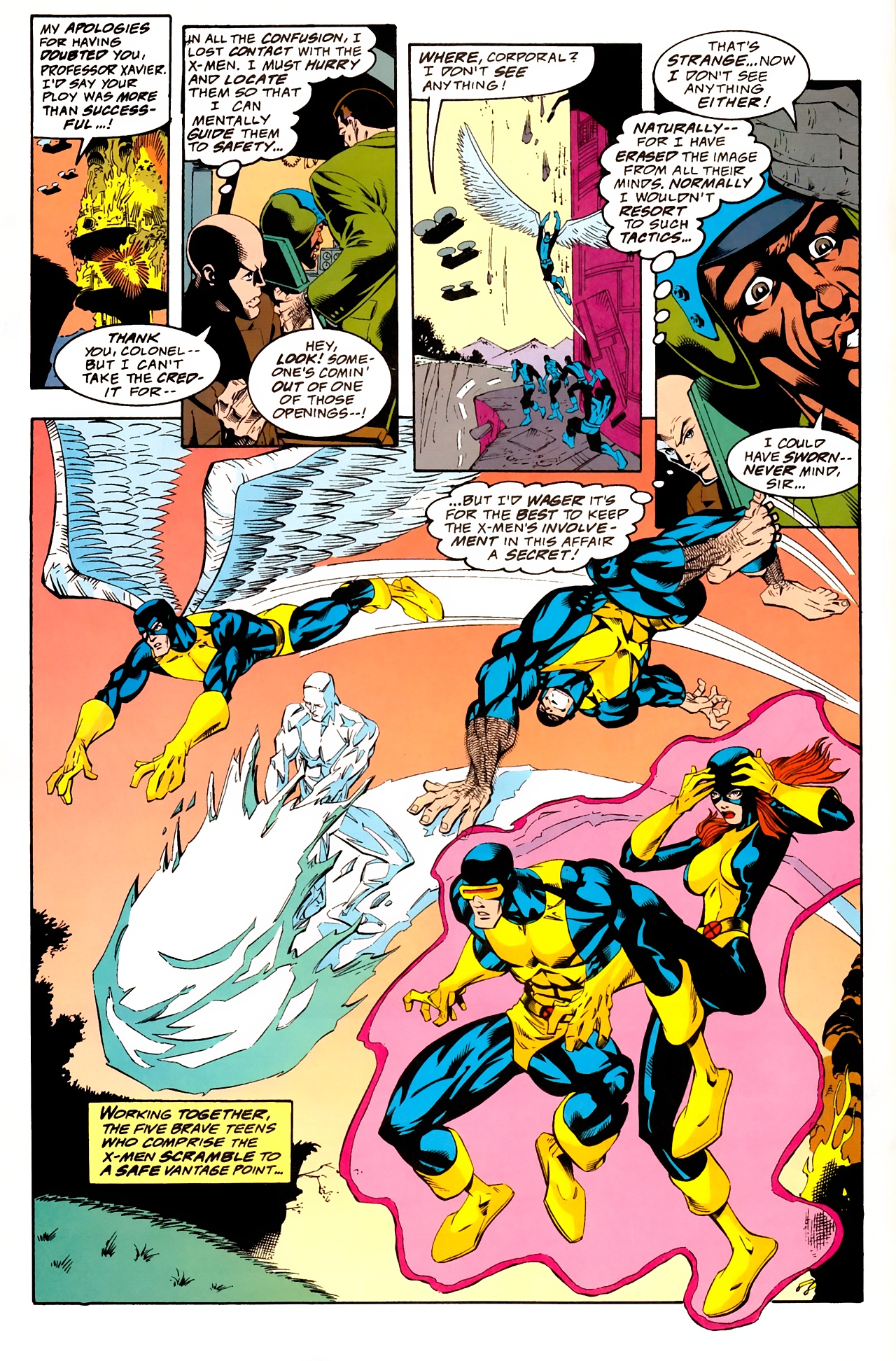 Read online Professor Xavier and the X-Men comic -  Issue #18 - 21