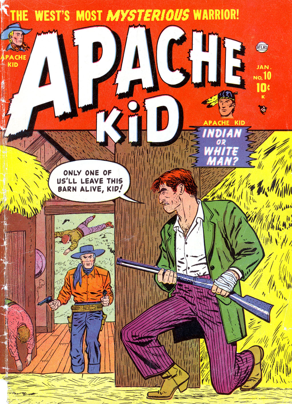 Read online Apache Kid comic -  Issue #10 - 1