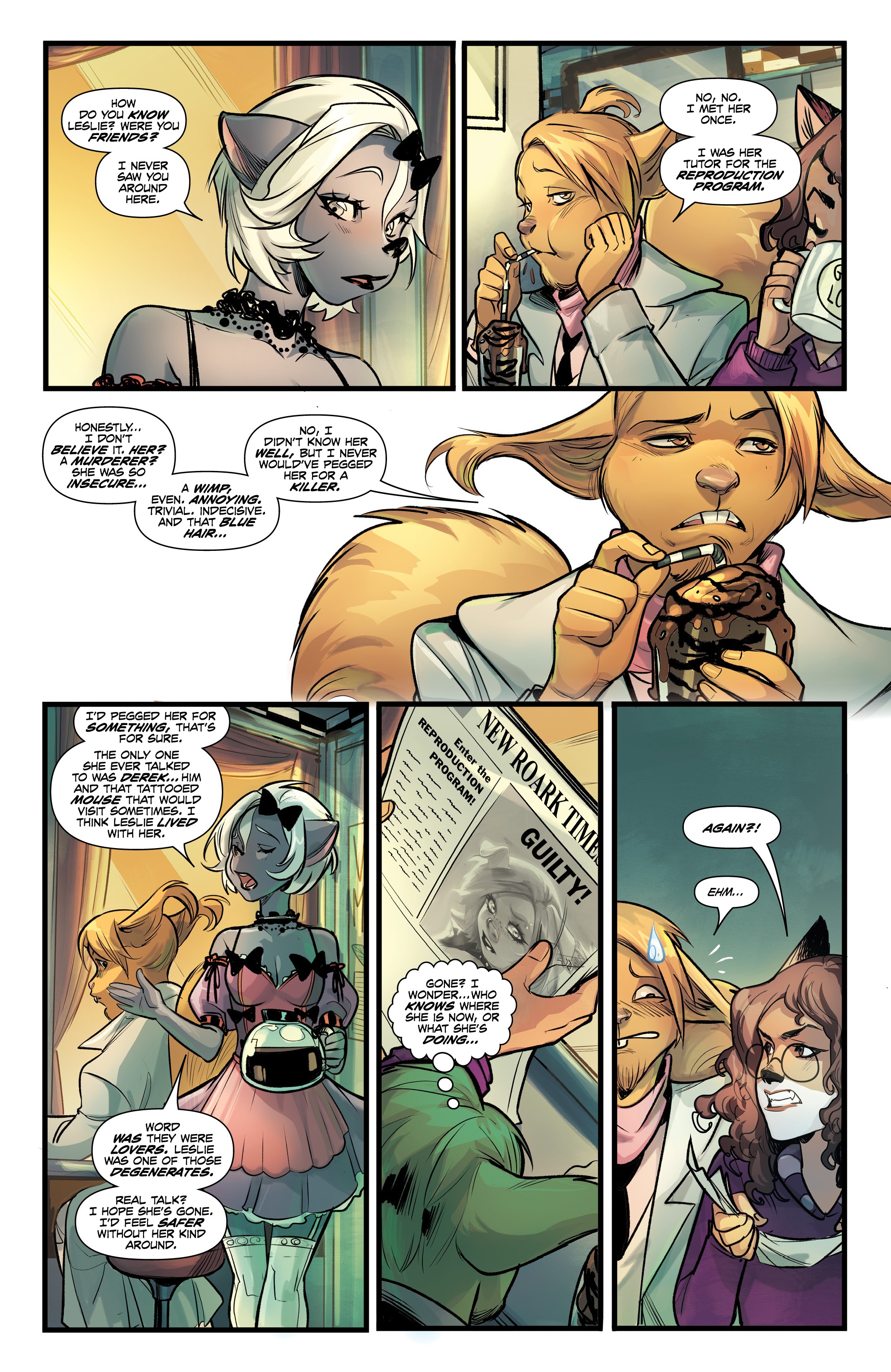 Read online Unnatural comic -  Issue #9 - 5