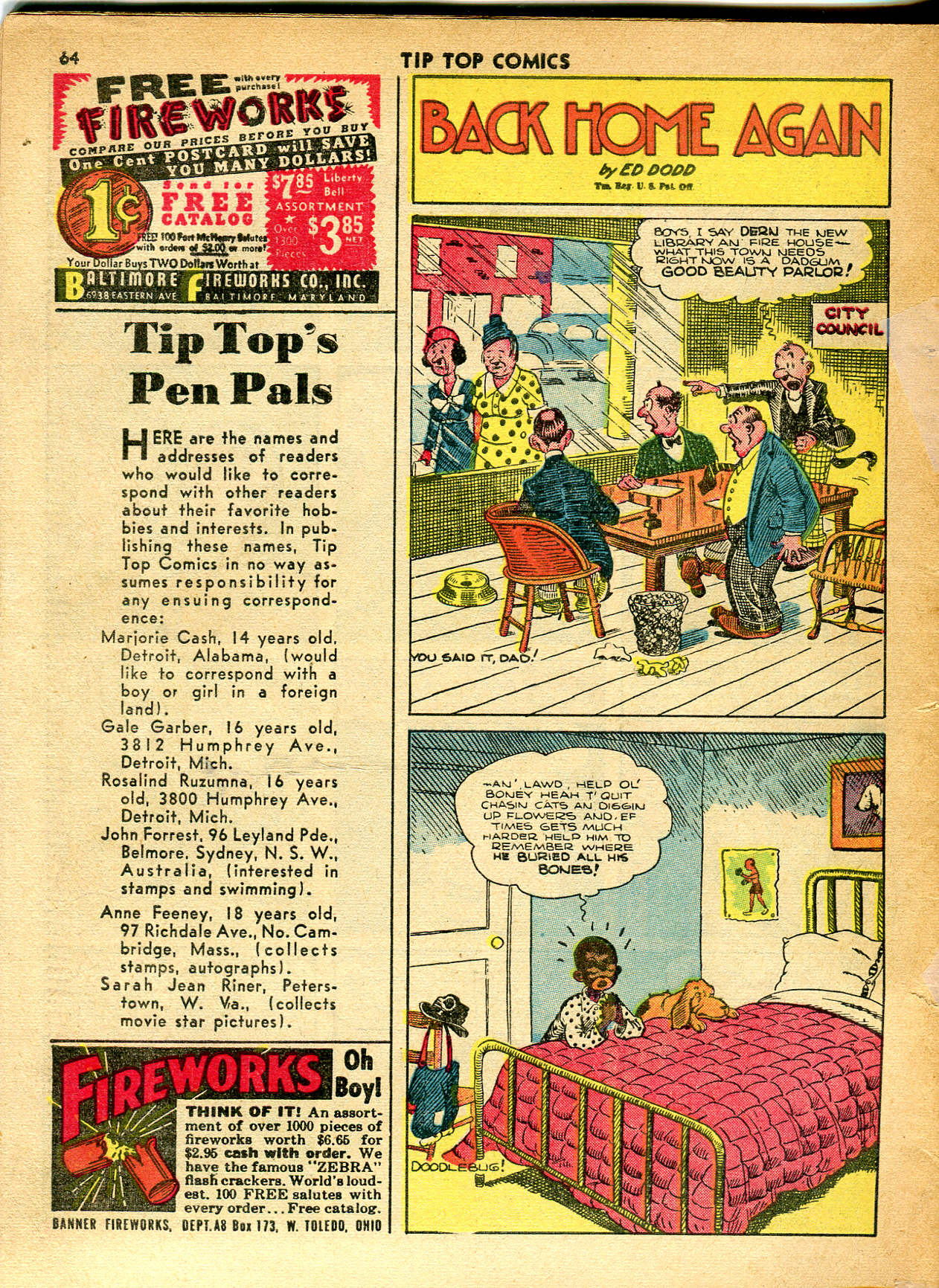 Read online Tip Top Comics comic -  Issue #74 - 67