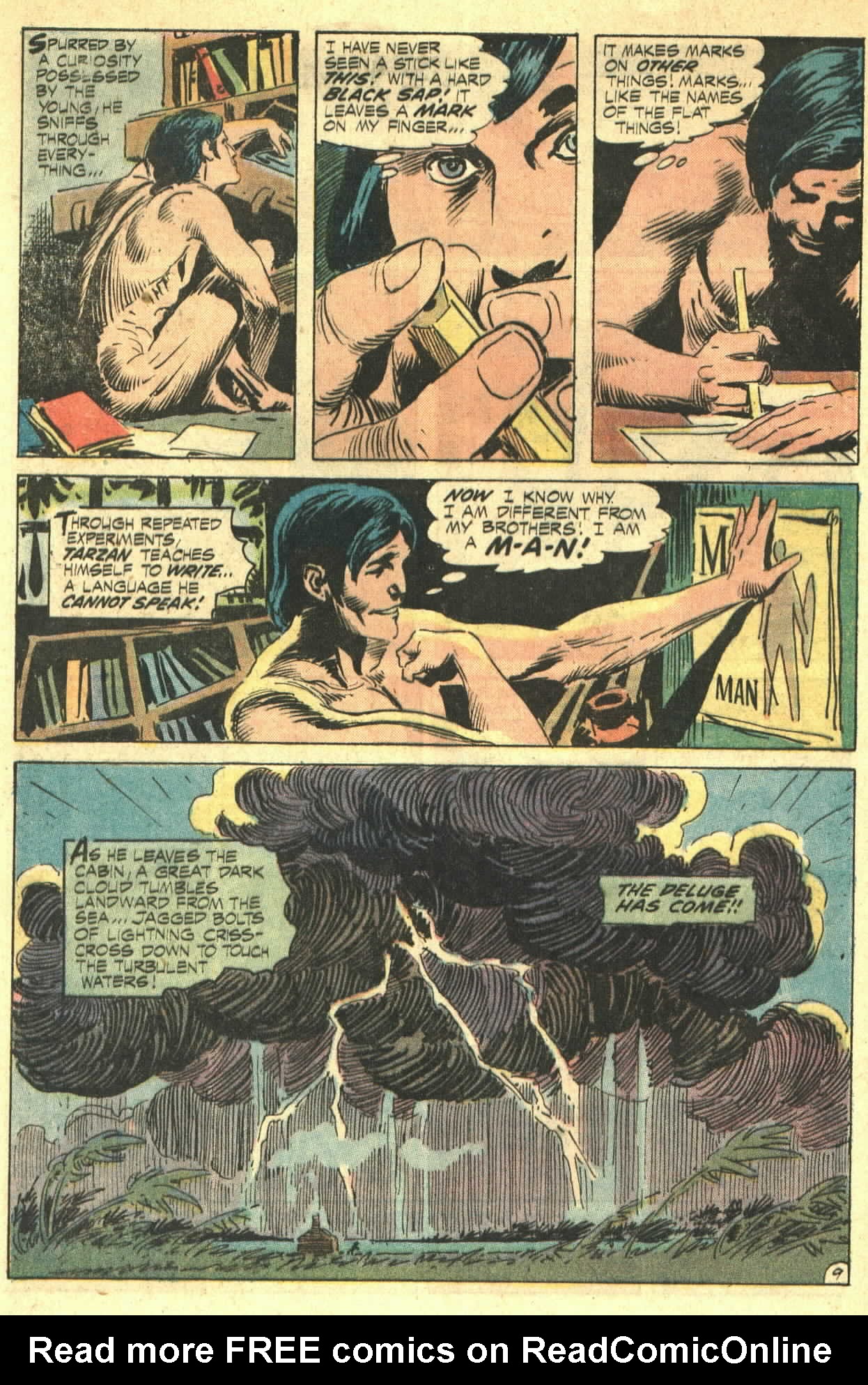 Read online Tarzan (1972) comic -  Issue #208 - 10