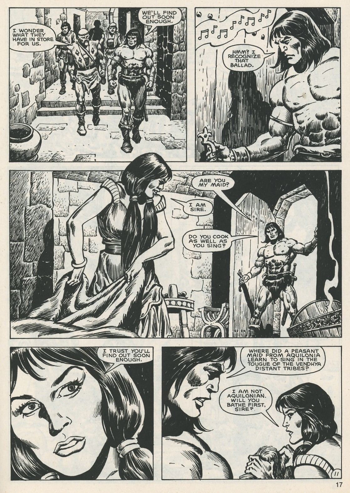 The Savage Sword Of Conan issue 113 - Page 17